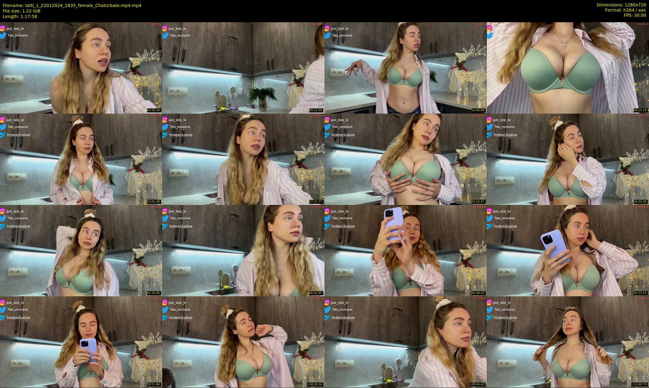 tatti_1 — 78 minute Chaturbate female cam show recording, 720p, Jan 22, 2024