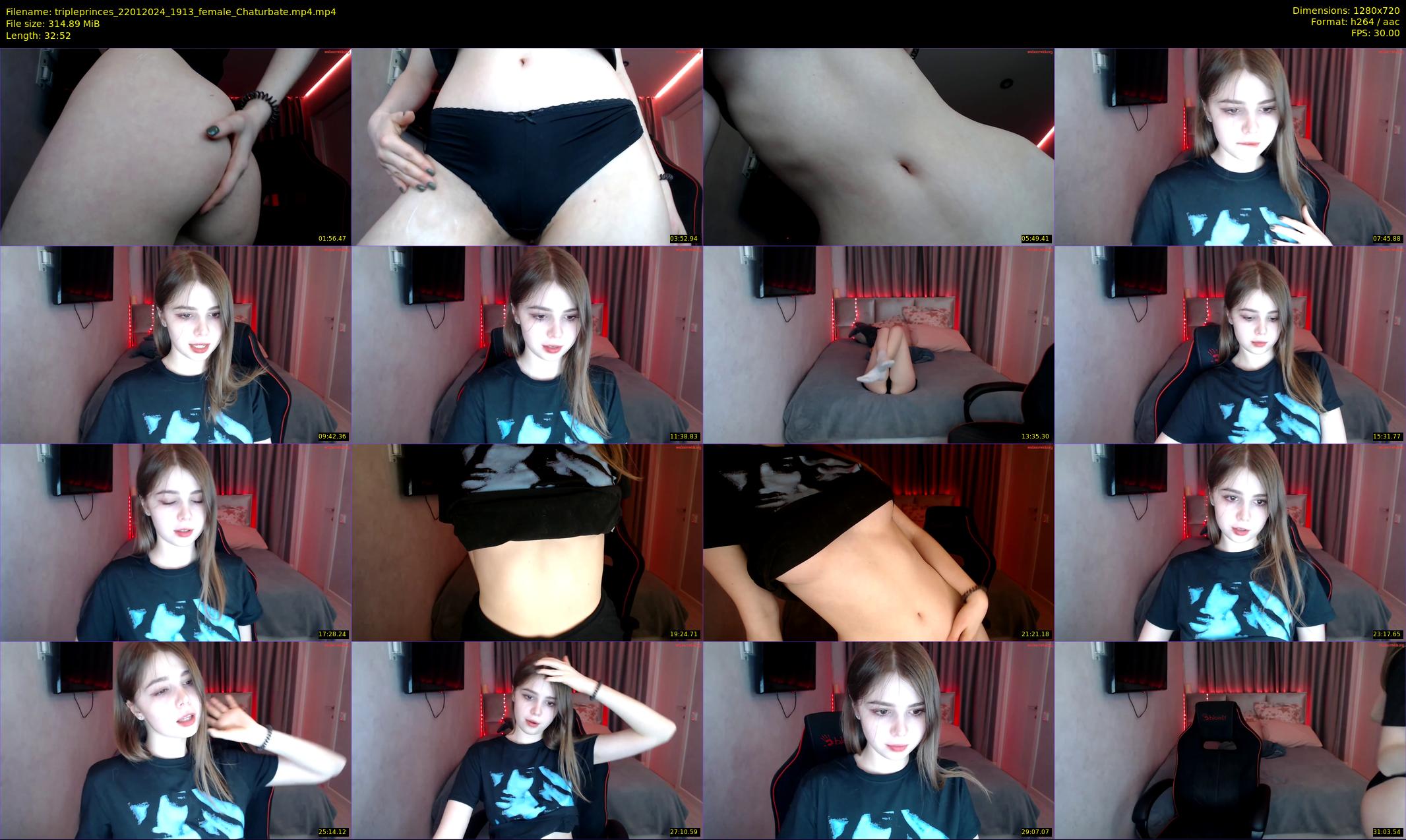 tripleprinces — 33 minute Chaturbate female cam show recording, 720p, Jan 22, 2024