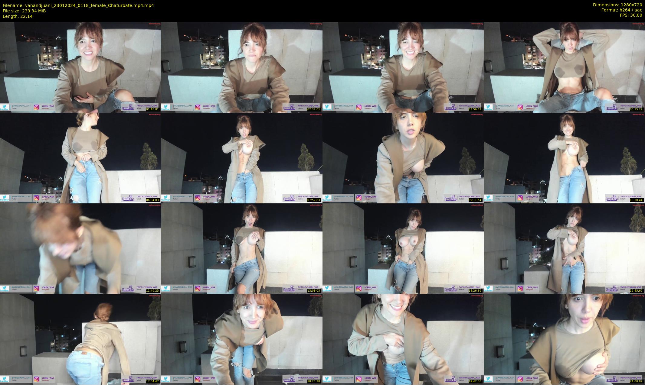 vanandjuani — 23 minute Chaturbate female cam show recording, 720p, Jan 23, 2024