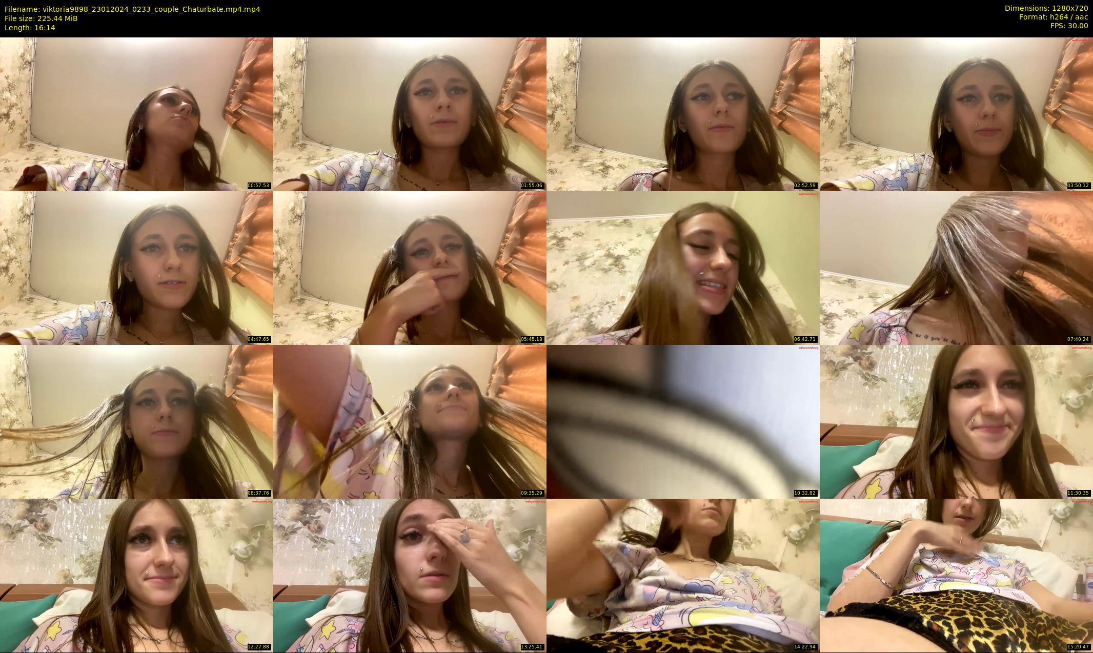 viktoria9898 — 17 minute Chaturbate couple cam show recording, 720p, Jan 23, 2024