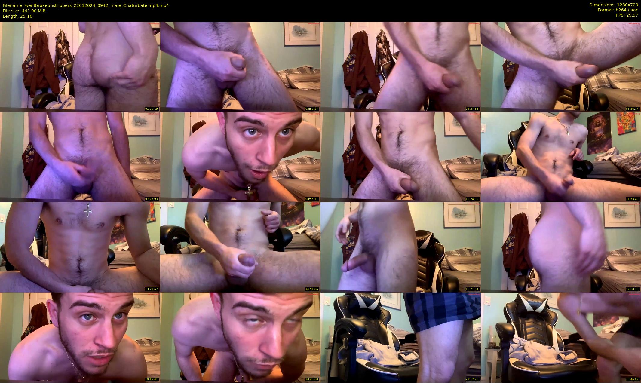 wentbrokeonstrippers — 26 minute Chaturbate male cam show recording, 720p, Jan 22, 2024