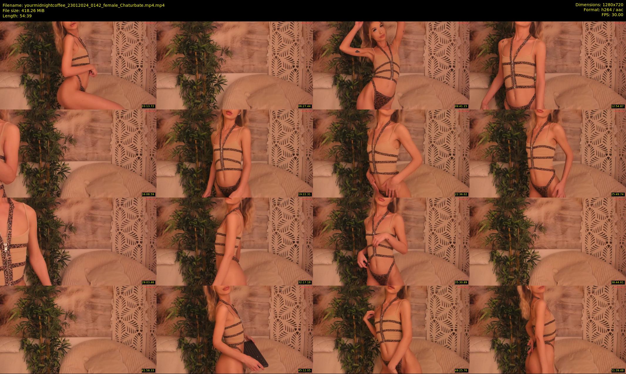 yourmidnightcoffee — 55 minute Chaturbate female cam show recording, 720p, Jan 23, 2024