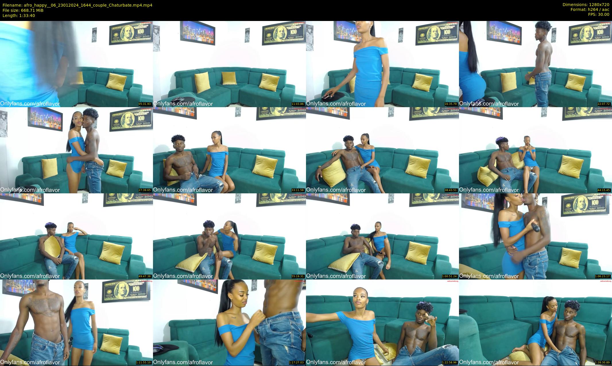 afro_happy__06 — 94 minute Chaturbate couple cam show recording, 720p, Jan 23, 2024