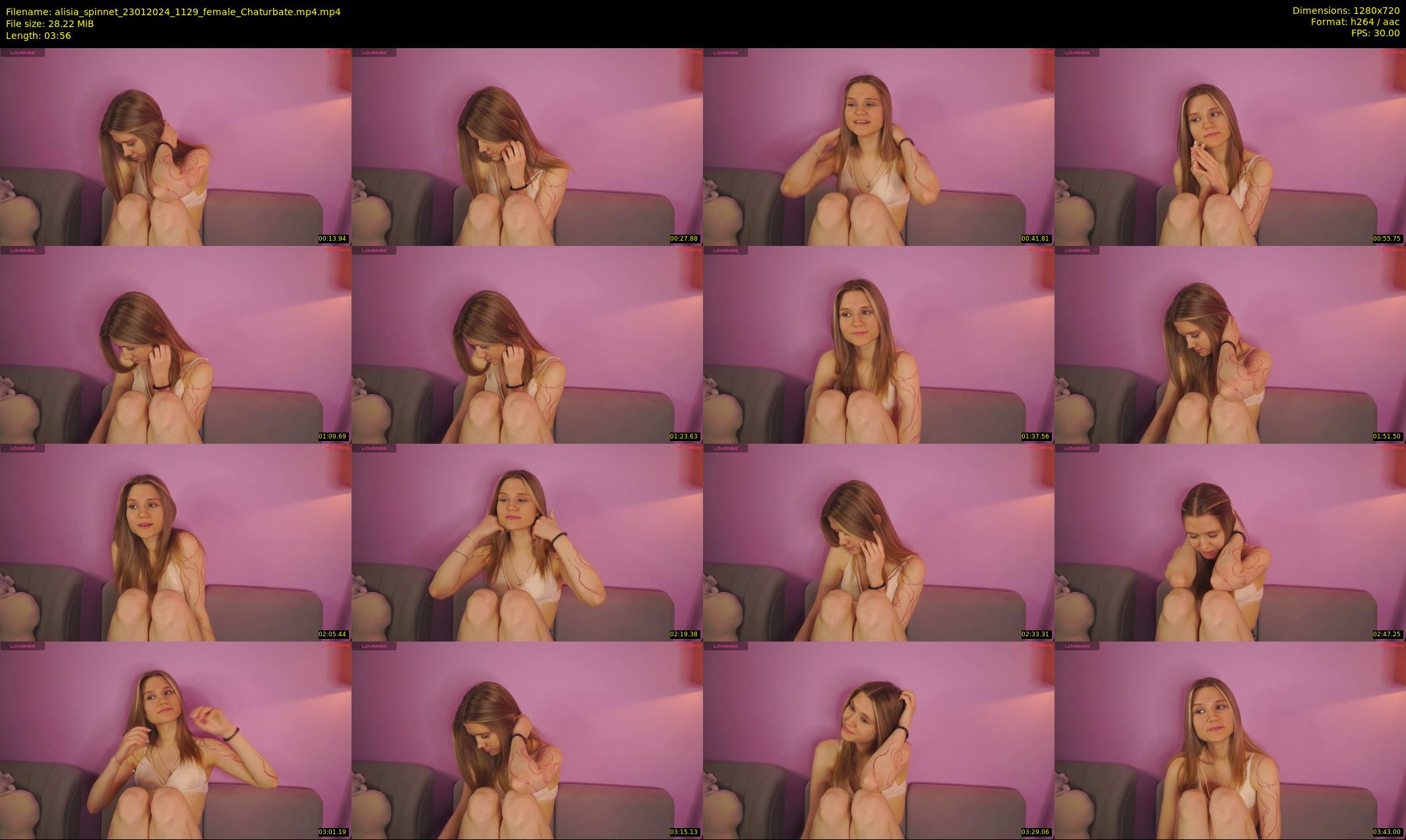 alisia_spinnet — 4 minute Chaturbate female cam show recording, 720p, Jan 23, 2024
