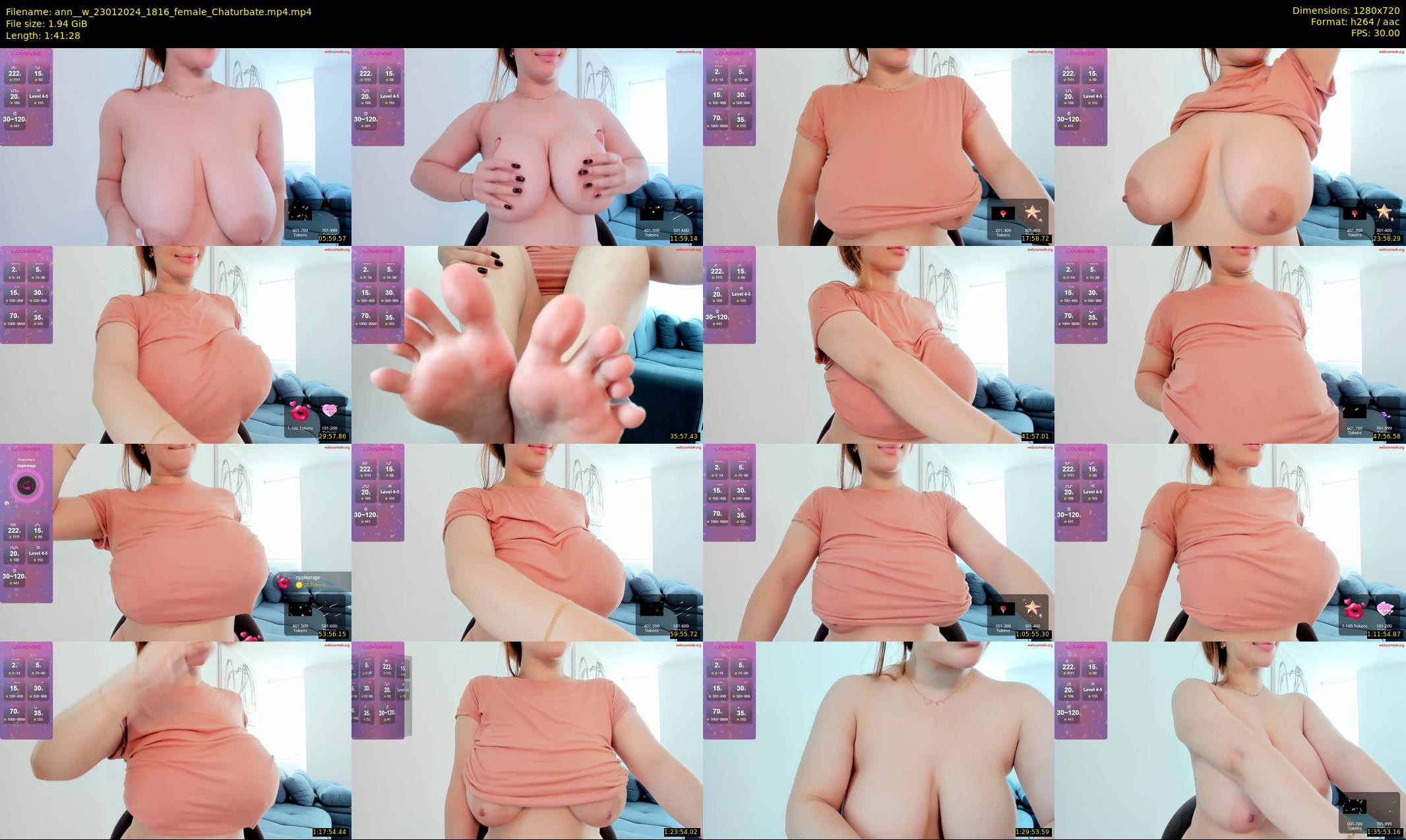 ann__w — 102 minute Chaturbate female cam show recording, 720p, Jan 23, 2024