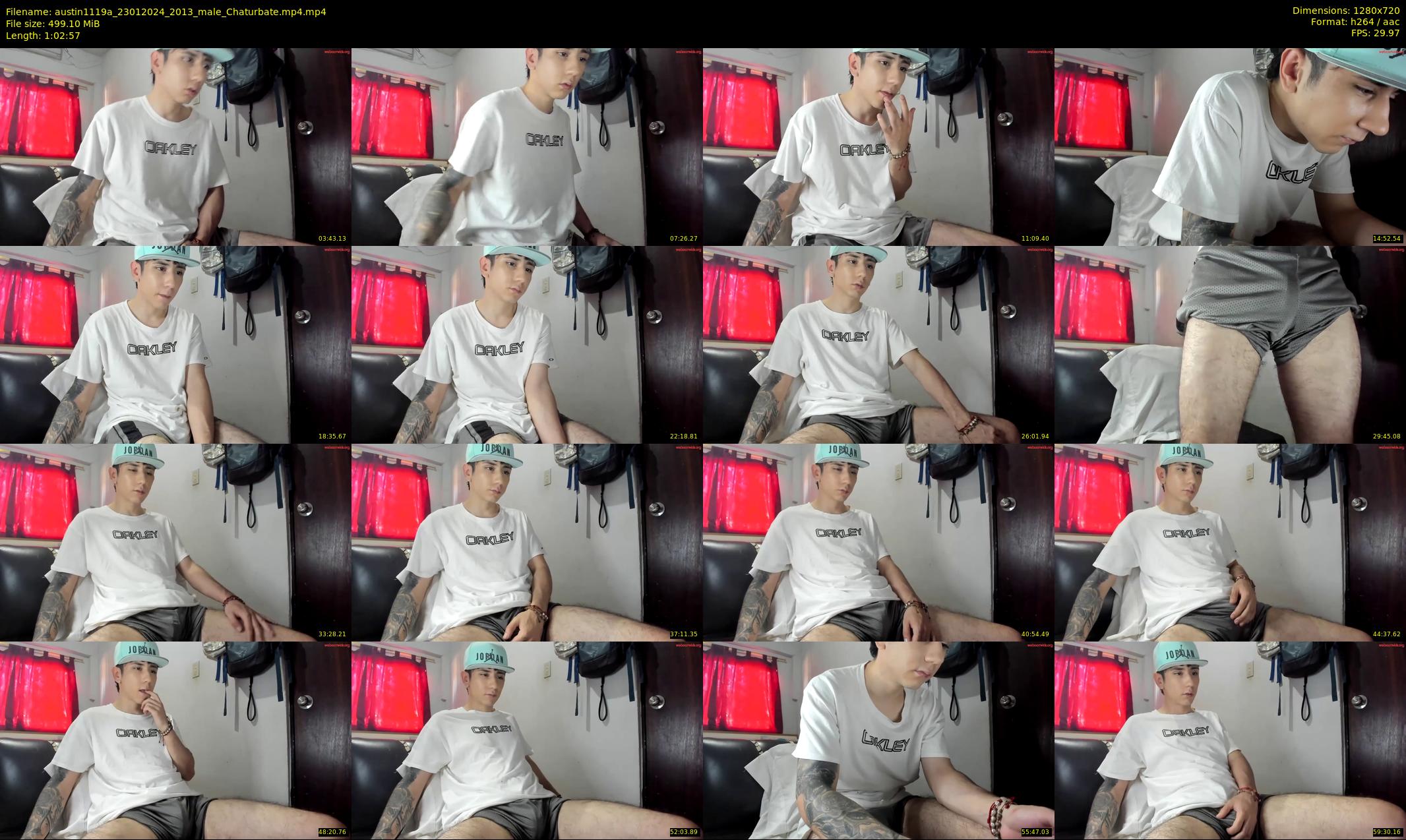 austin1119a — 63 minute Chaturbate male cam show recording, 720p, Jan 23, 2024