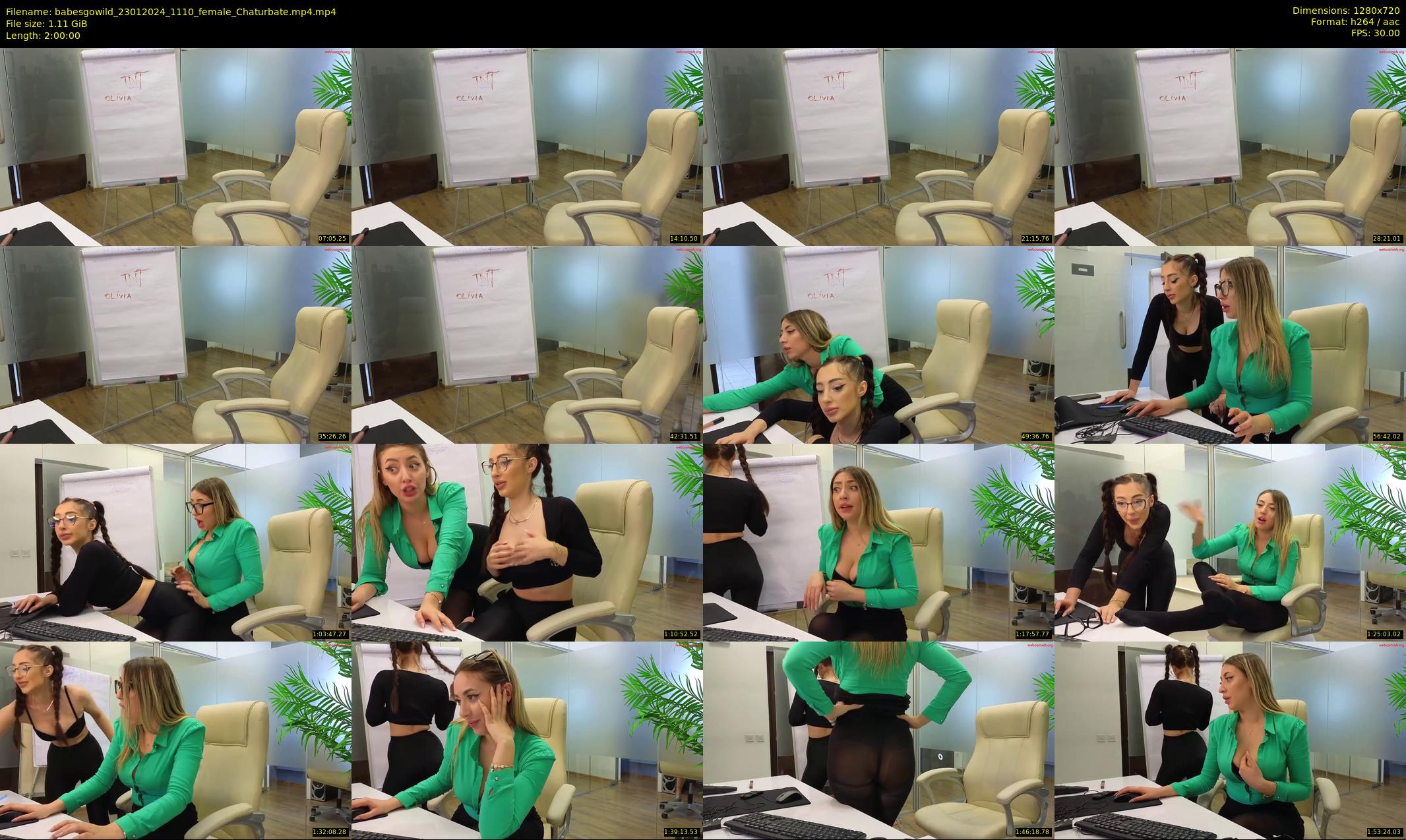babesgowild — 120 minute Chaturbate couple cam show recording, 720p, Jan 23, 2024