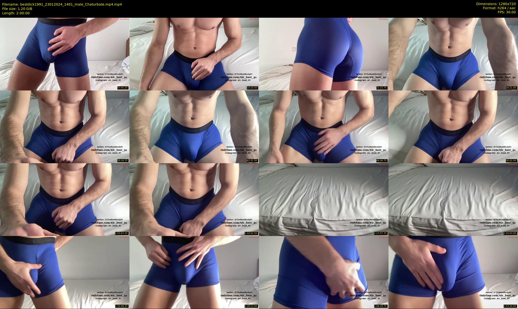 bestdick1991 — 120 minute Chaturbate male cam show recording, 720p, Jan 23, 2024