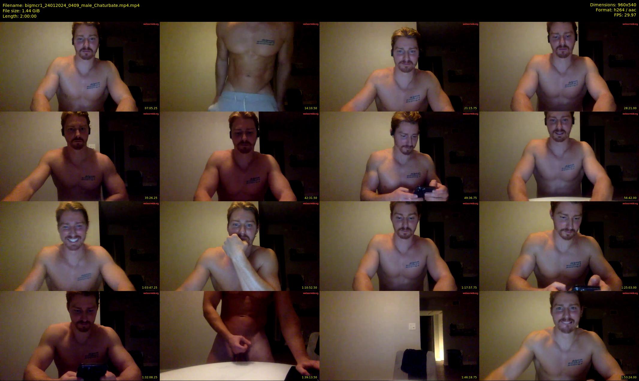 bigmcr1 — 120 minute Chaturbate male cam show recording, 480p, Jan 24, 2024