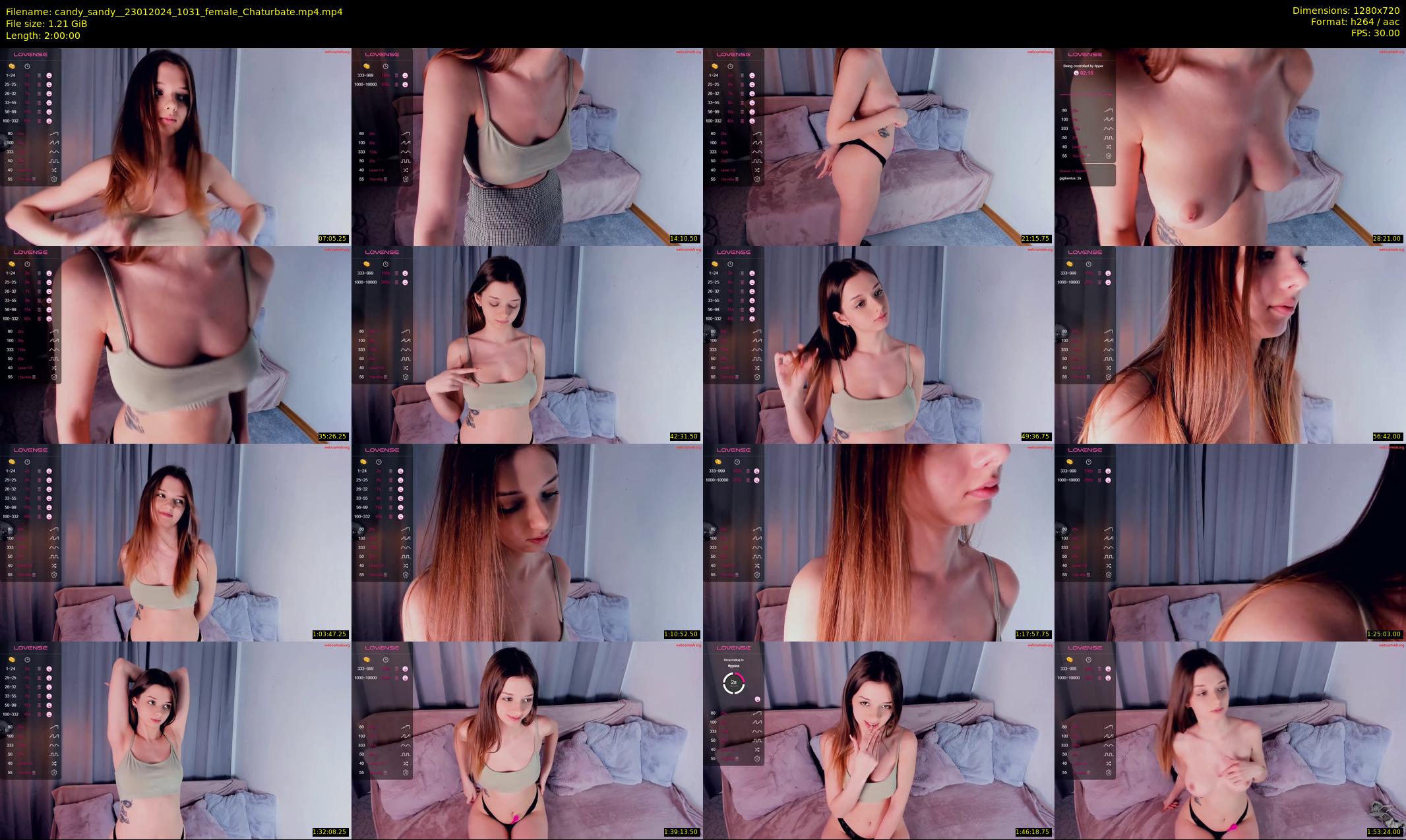 candy_sandy_ — 120 minute Chaturbate female cam show recording, 720p, Jan 23, 2024