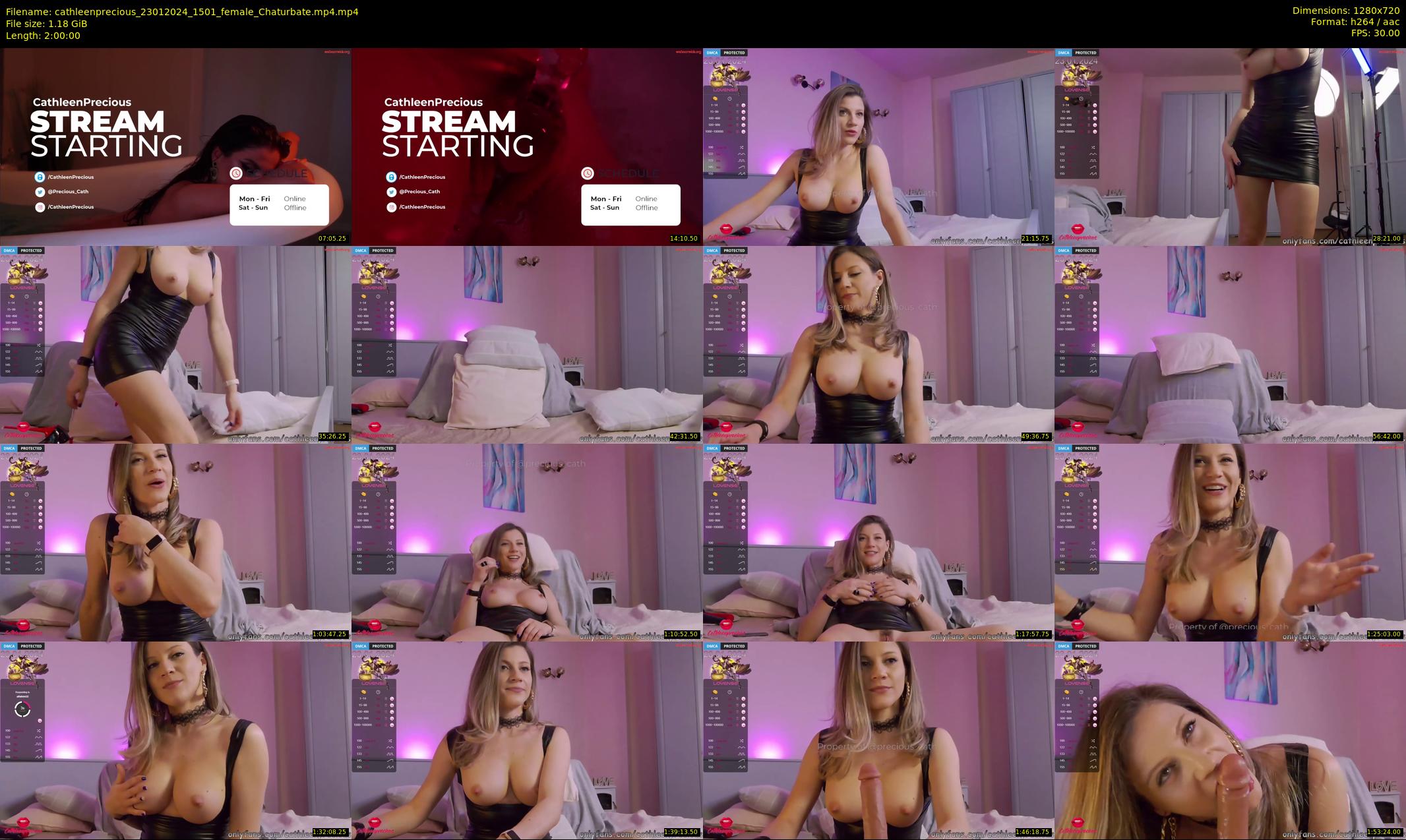 cathleenprecious — 120 minute Chaturbate female cam show recording, 720p, Jan 23, 2024