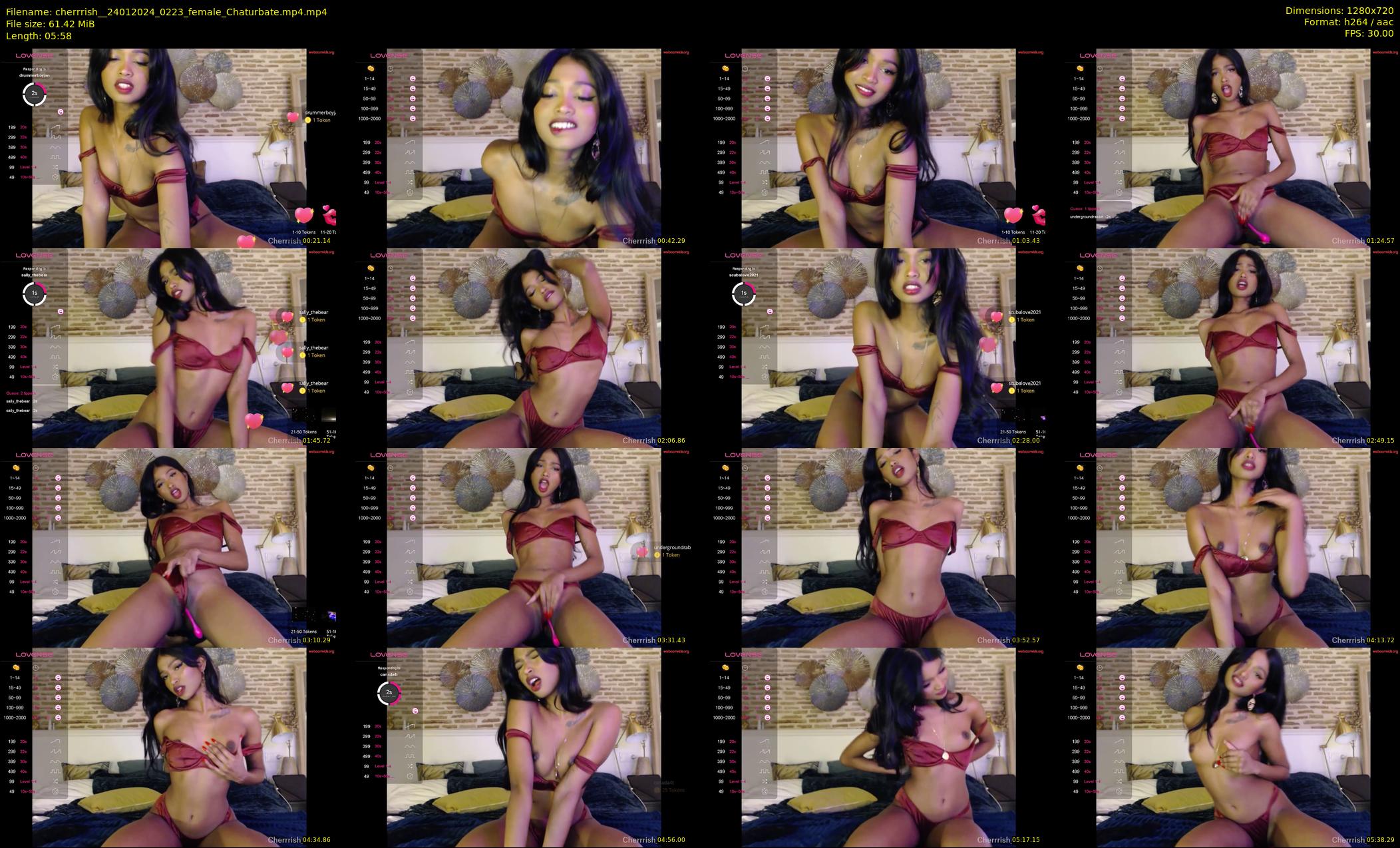 cherrrish_ — 6 minute Chaturbate female cam show recording, 720p, Jan 24, 2024