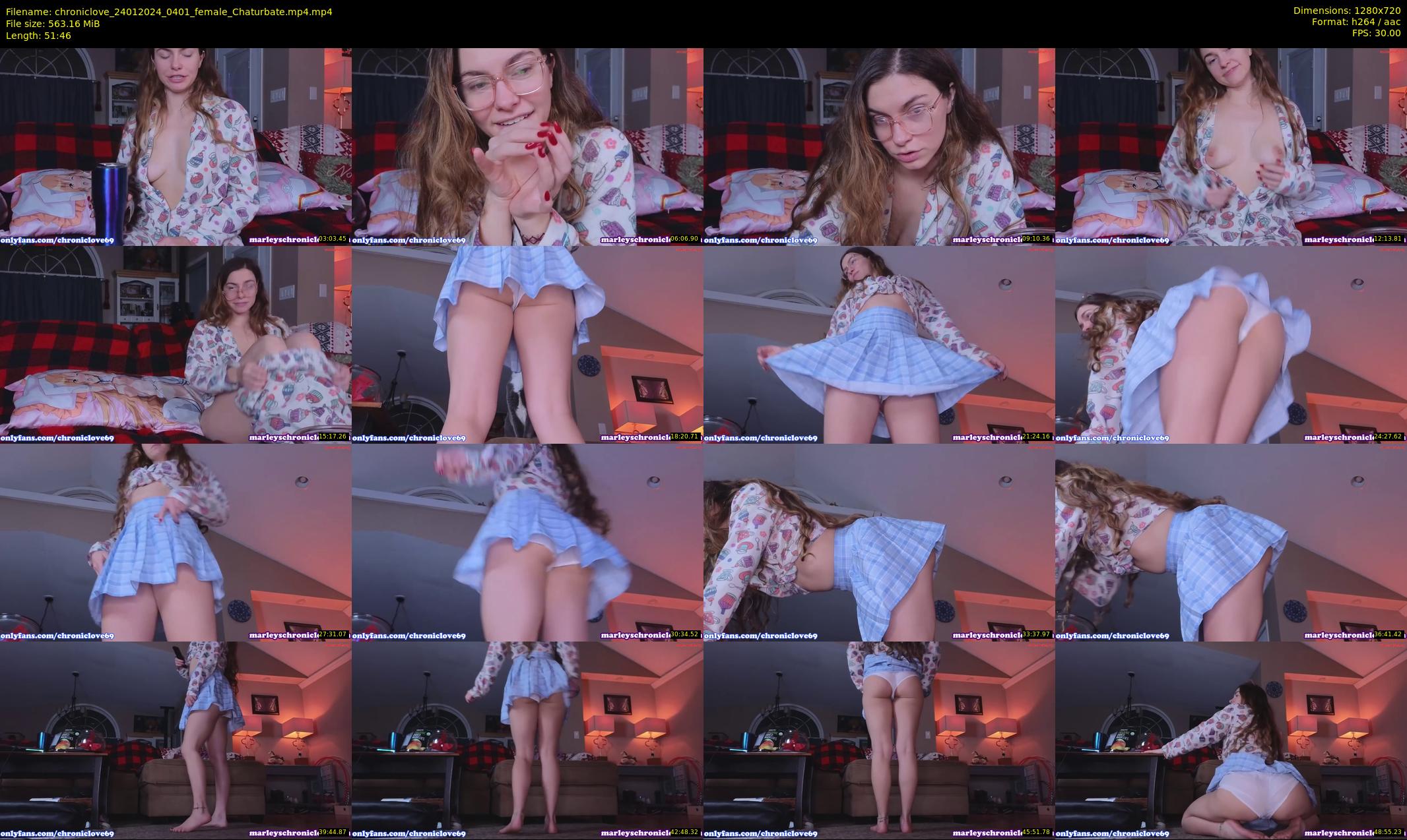 chroniclove — 52 minute Chaturbate female cam show recording, 720p, Jan 24, 2024