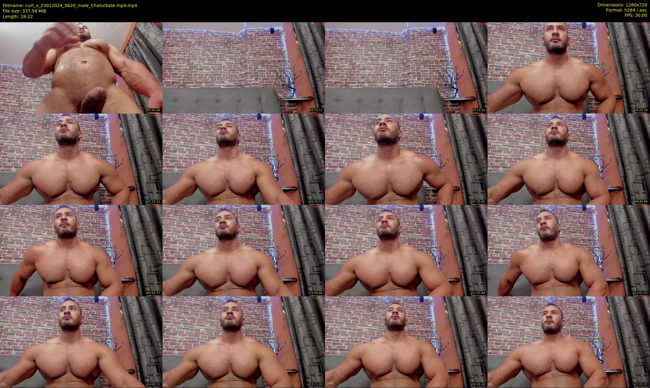 curt_x — 19 minute Chaturbate male cam show recording, 720p, Jan 23, 2024