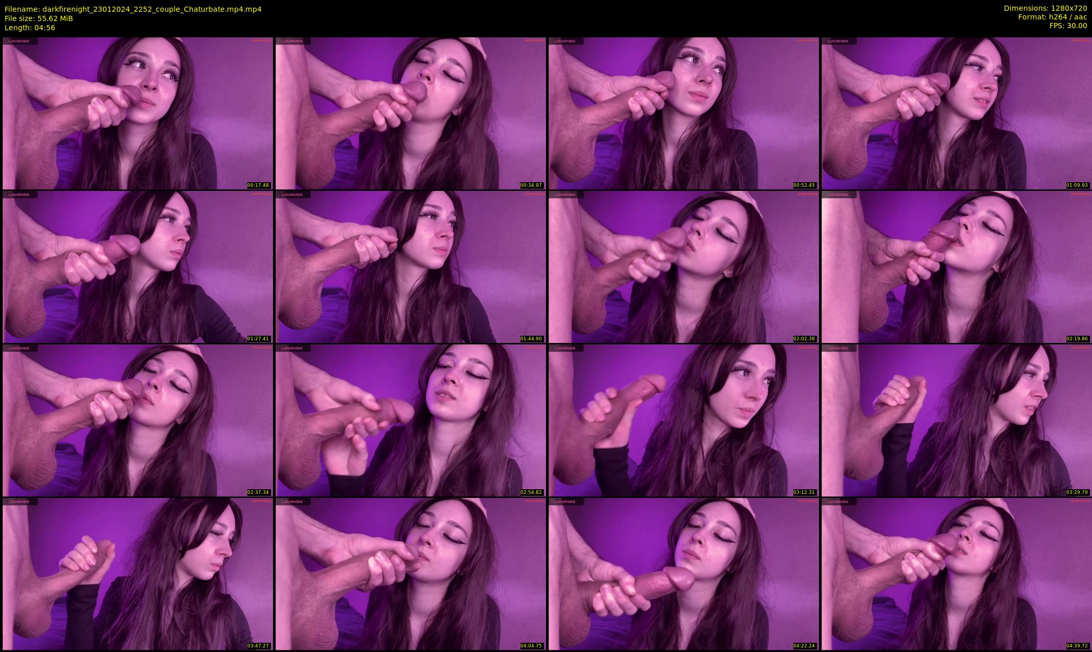 darkfirenight — 5 minute Chaturbate couple cam show recording, 720p, Jan 23, 2024