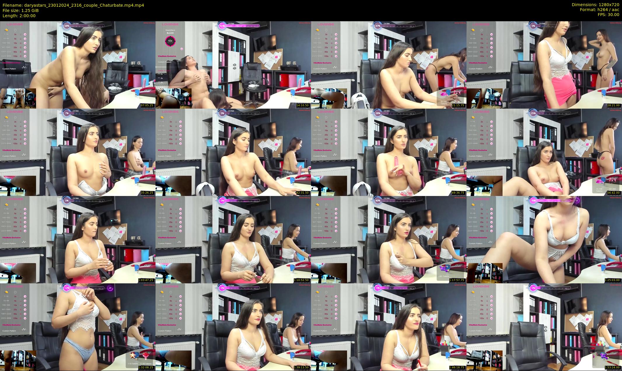 daryastars — 120 minute Chaturbate couple cam show recording, 720p, Jan 23, 2024