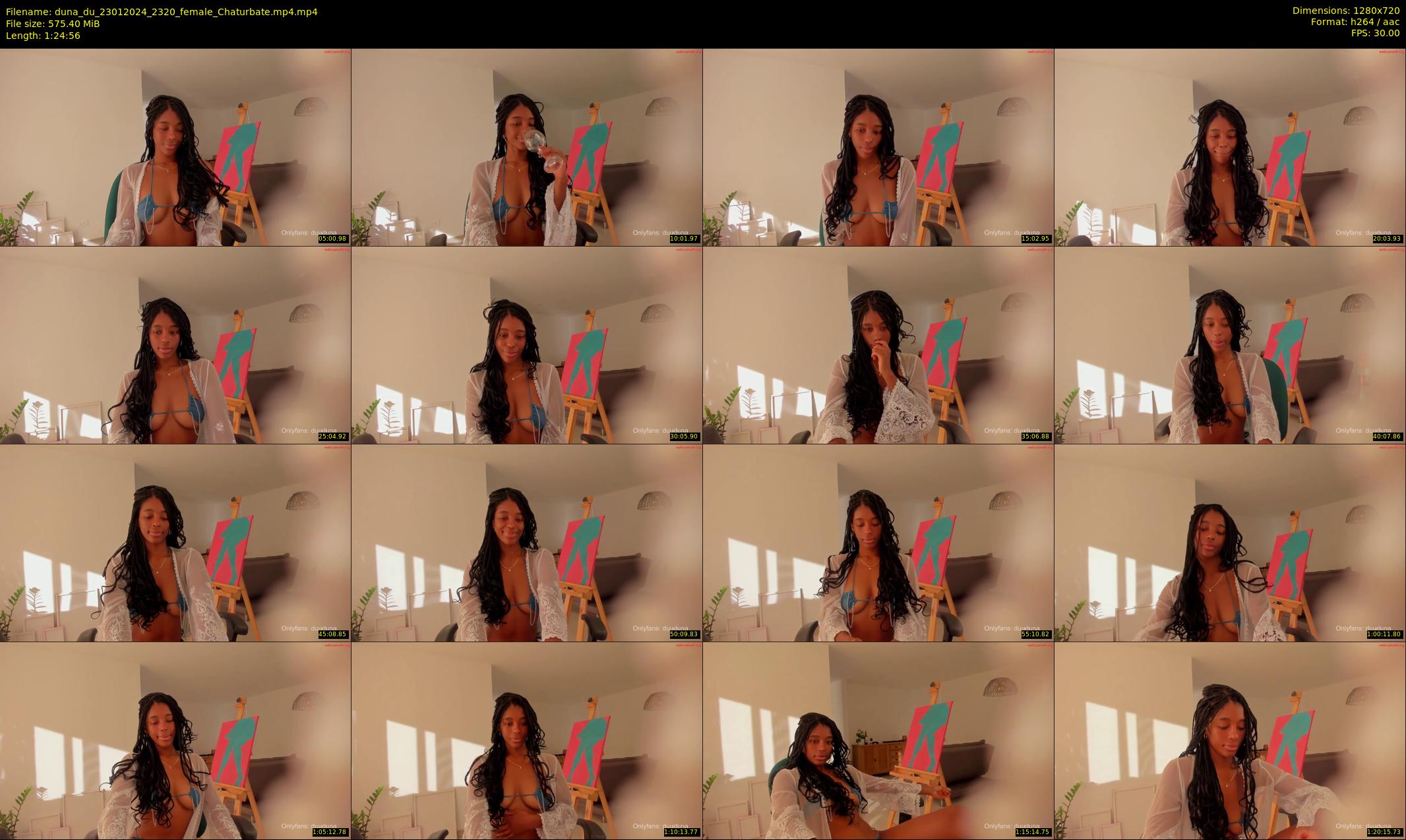 duna_du — 85 minute Chaturbate female cam show recording, 720p, Jan 23, 2024