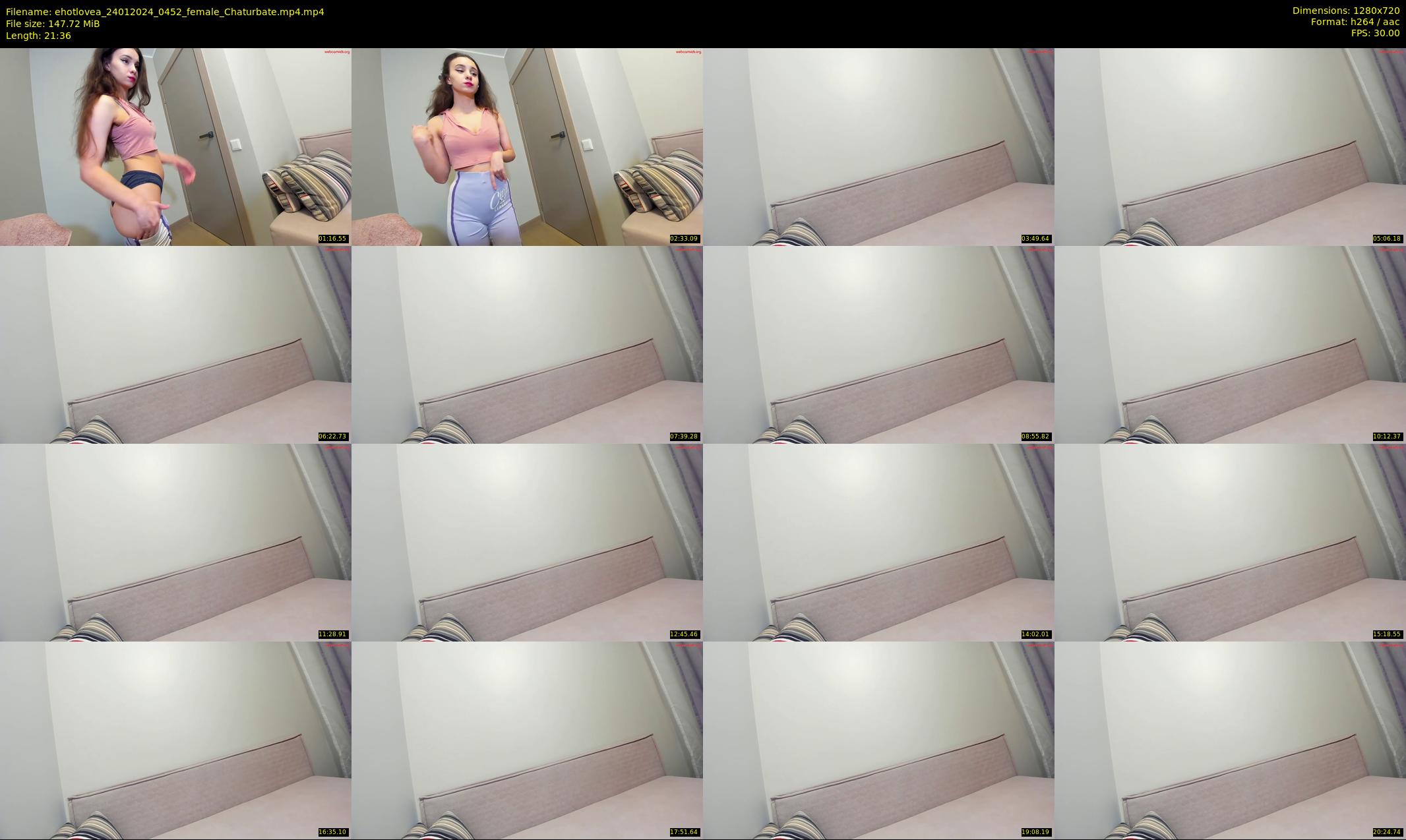 ehotlovea — 22 minute Chaturbate female cam show recording, 720p, Jan 24, 2024