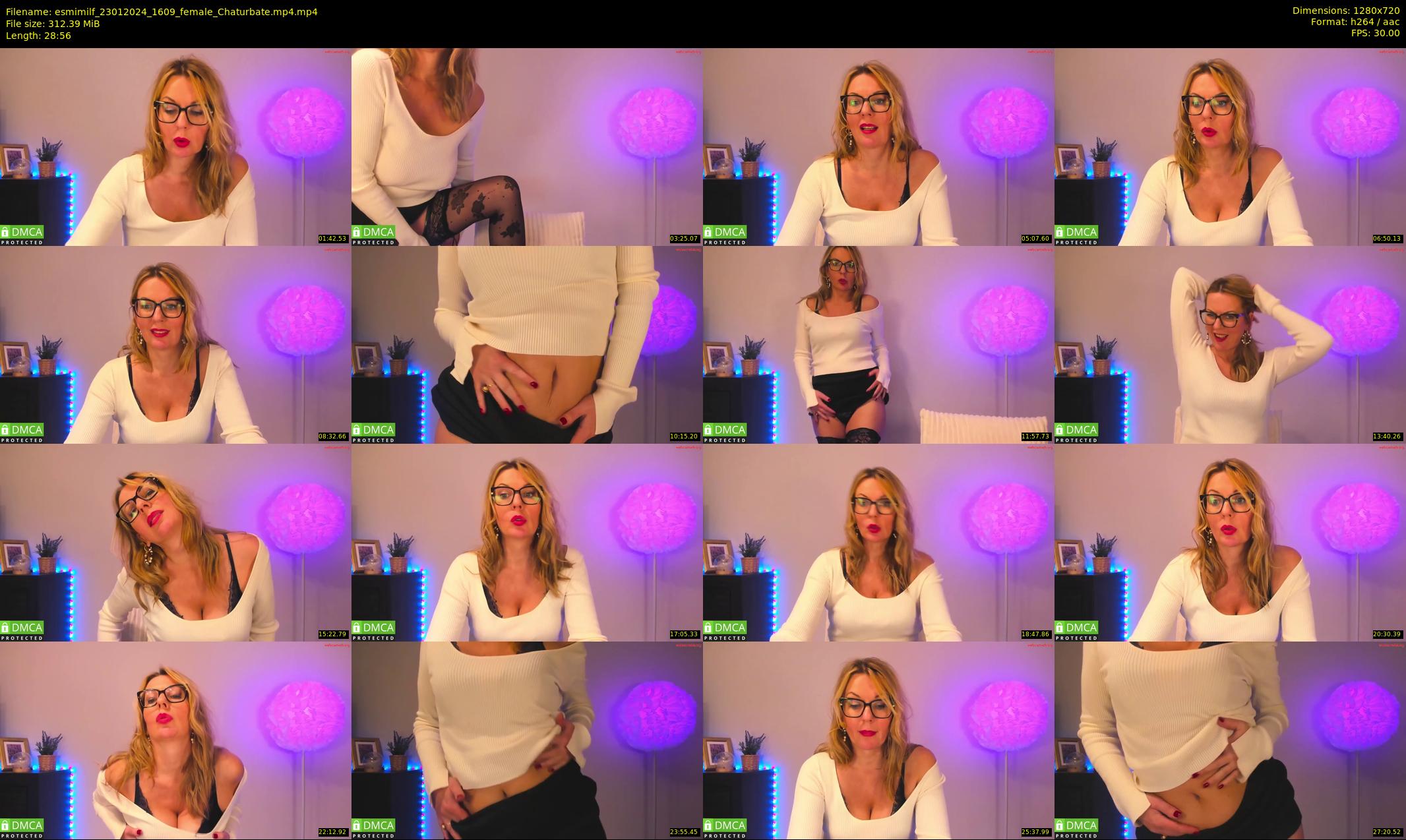 esmimilf — 29 minute Chaturbate female cam show recording, 720p, Jan 23, 2024