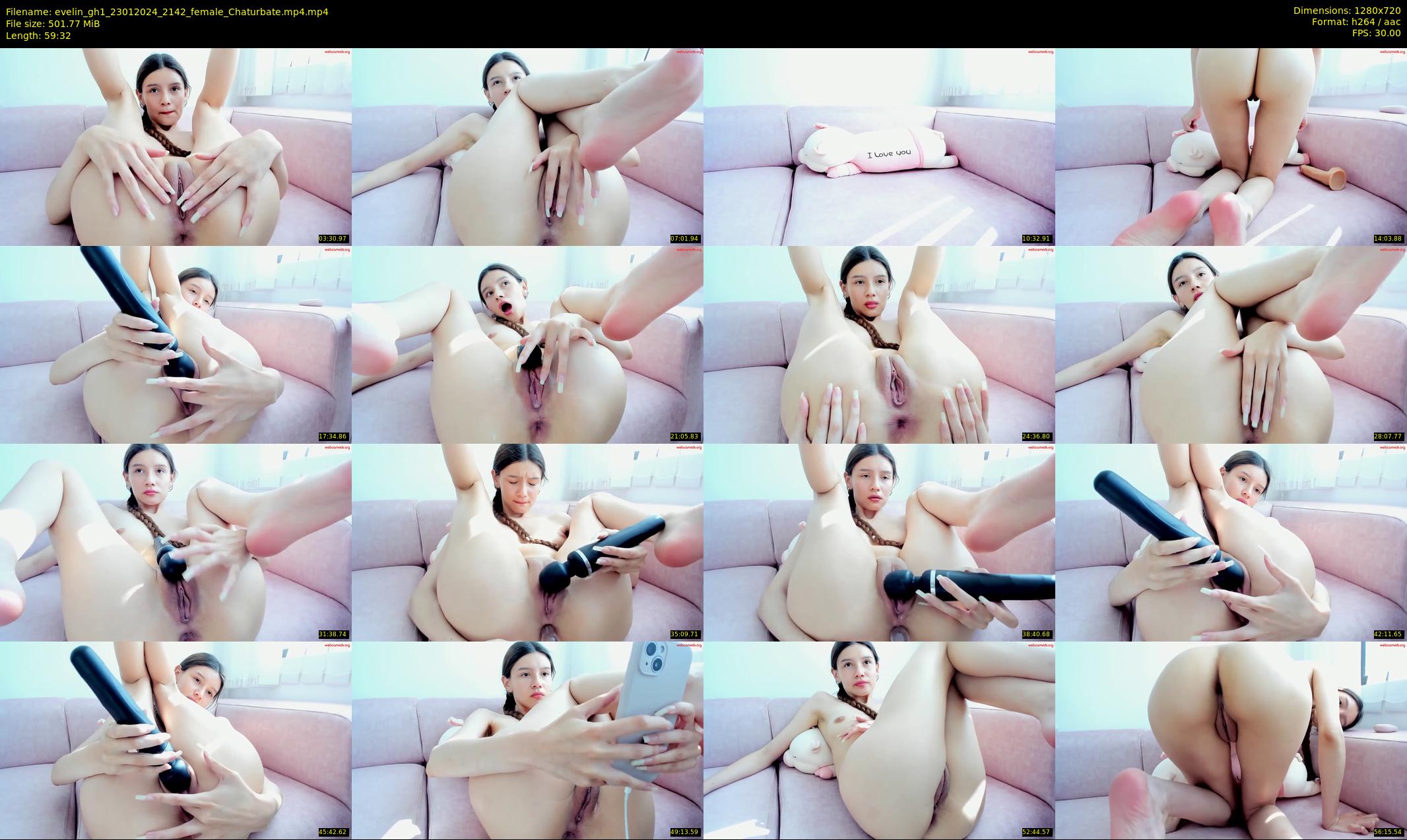 evelin_gh1 — 60 minute Chaturbate female cam show recording, 720p, Jan 23, 2024