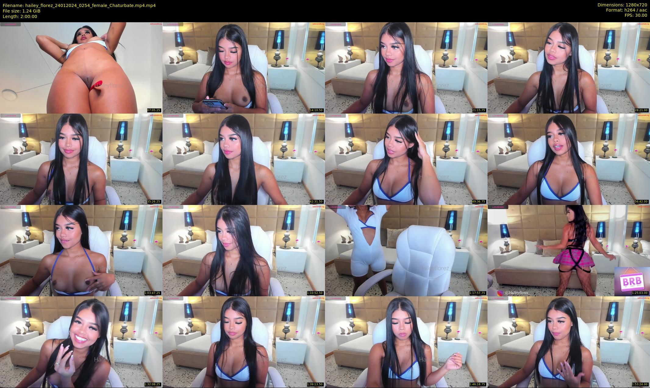 hailey_florez — 120 minute Chaturbate female cam show recording, 720p, Jan 24, 2024