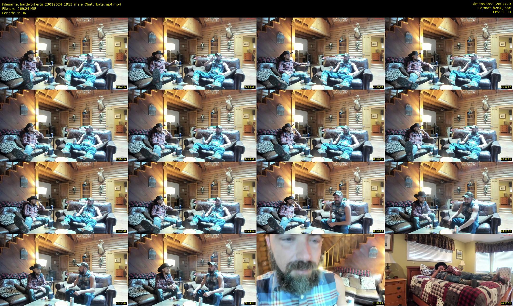 hardworkertn — 27 minute Chaturbate male cam show recording, 720p, Jan 23, 2024