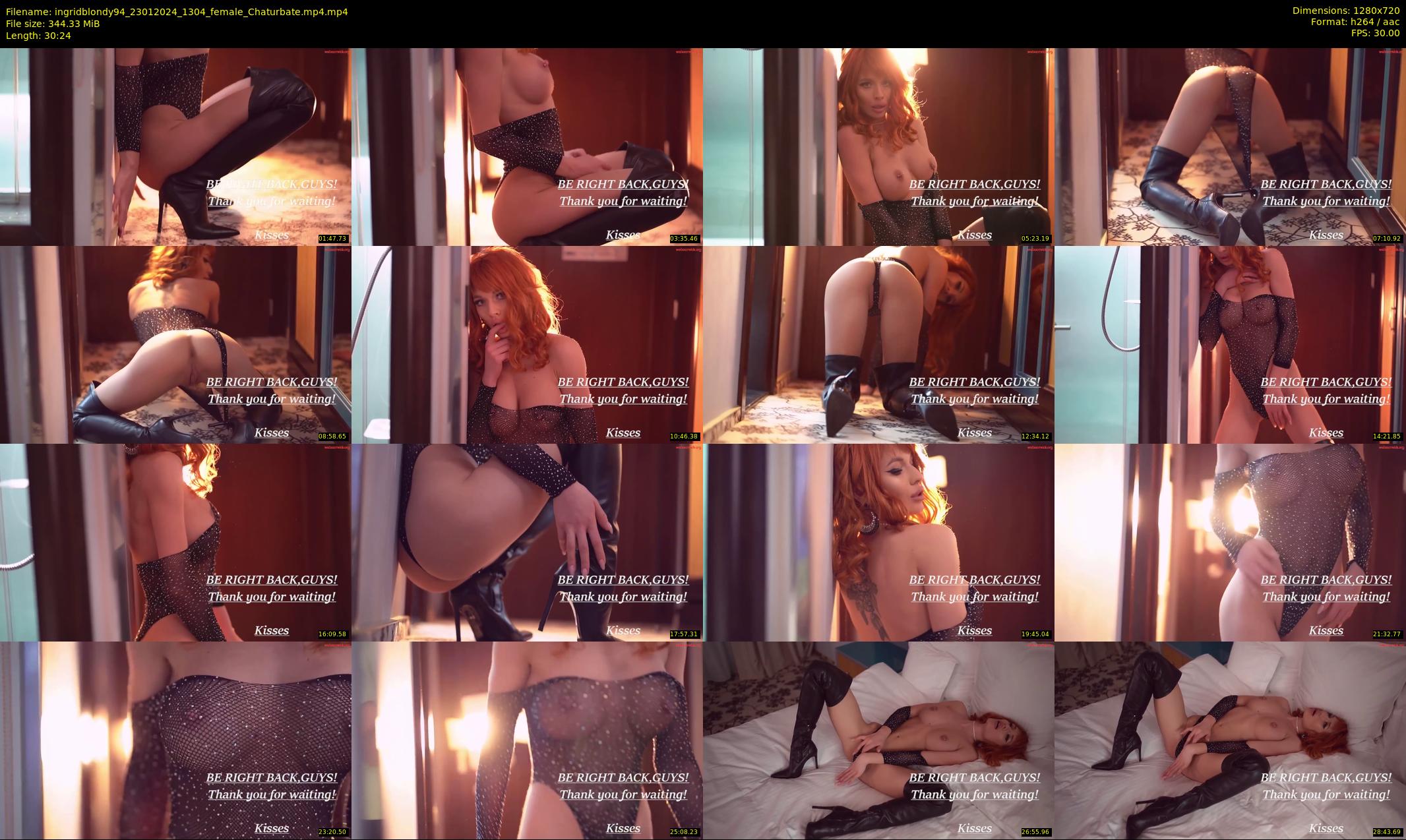 ingridblondy94 — 31 minute Chaturbate female cam show recording, 720p, Jan 23, 2024