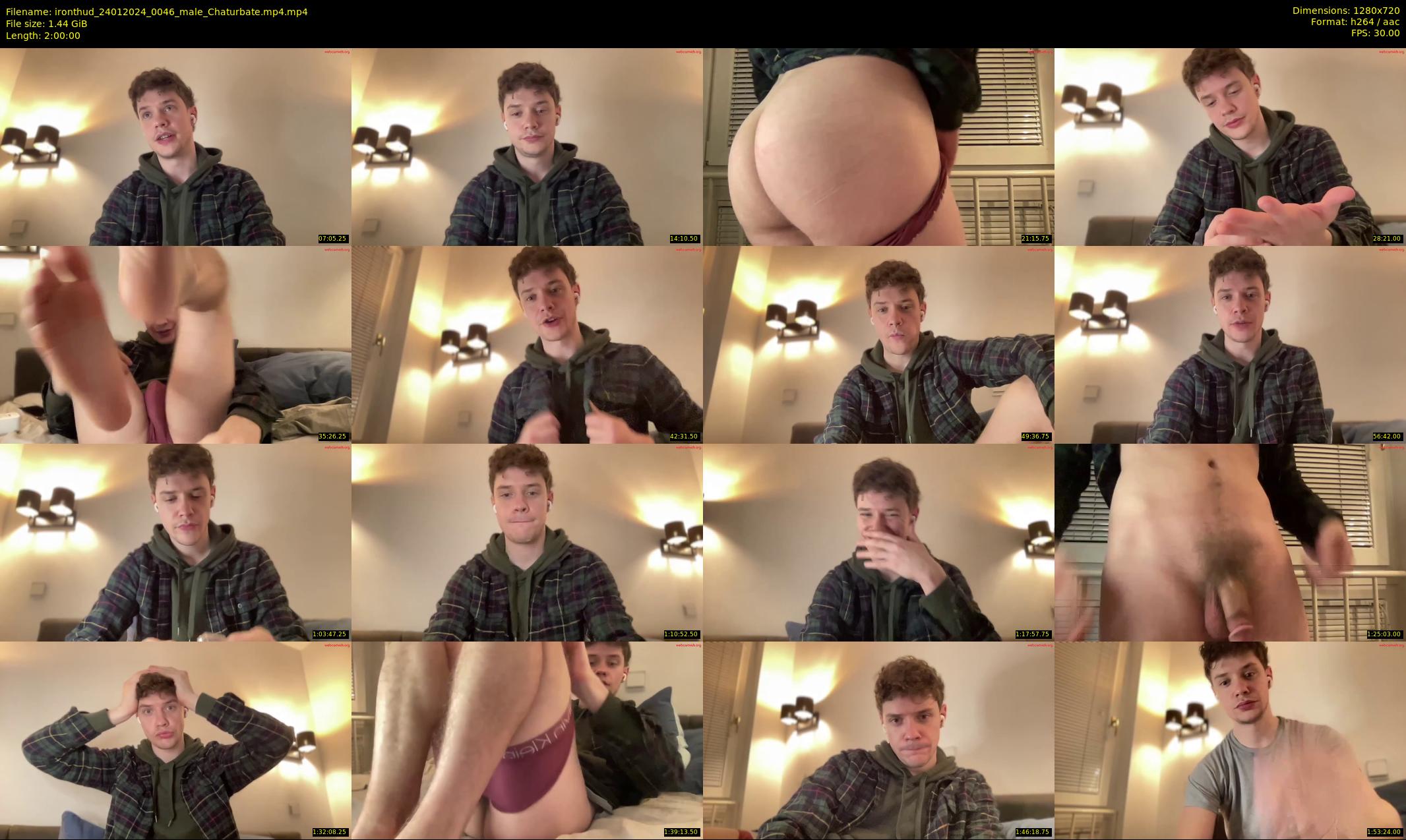 ironthud — 120 minute Chaturbate male cam show recording, 720p, Jan 24, 2024