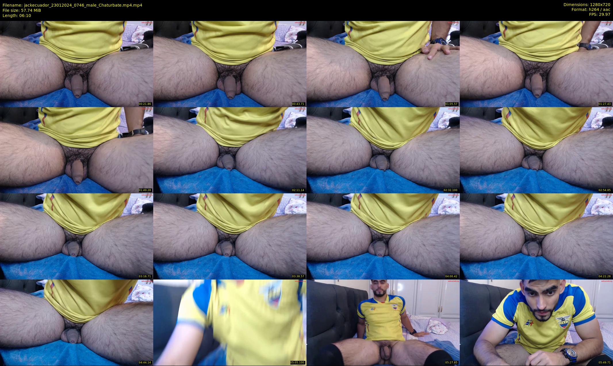 jackecuador — 7 minute Chaturbate male cam show recording, 720p, Jan 23, 2024