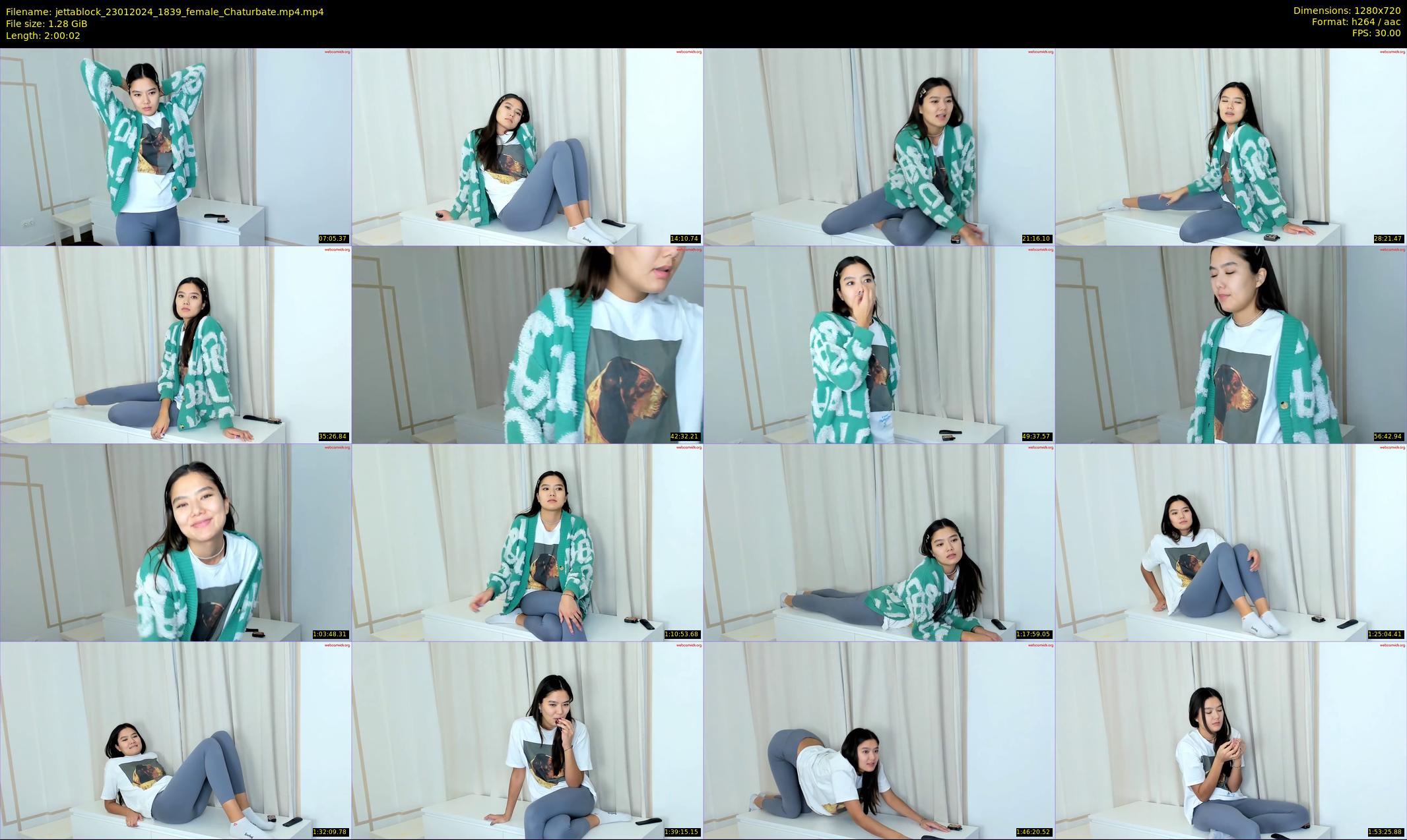 jettablock — 121 minute Chaturbate female cam show recording, 720p, Jan 23, 2024