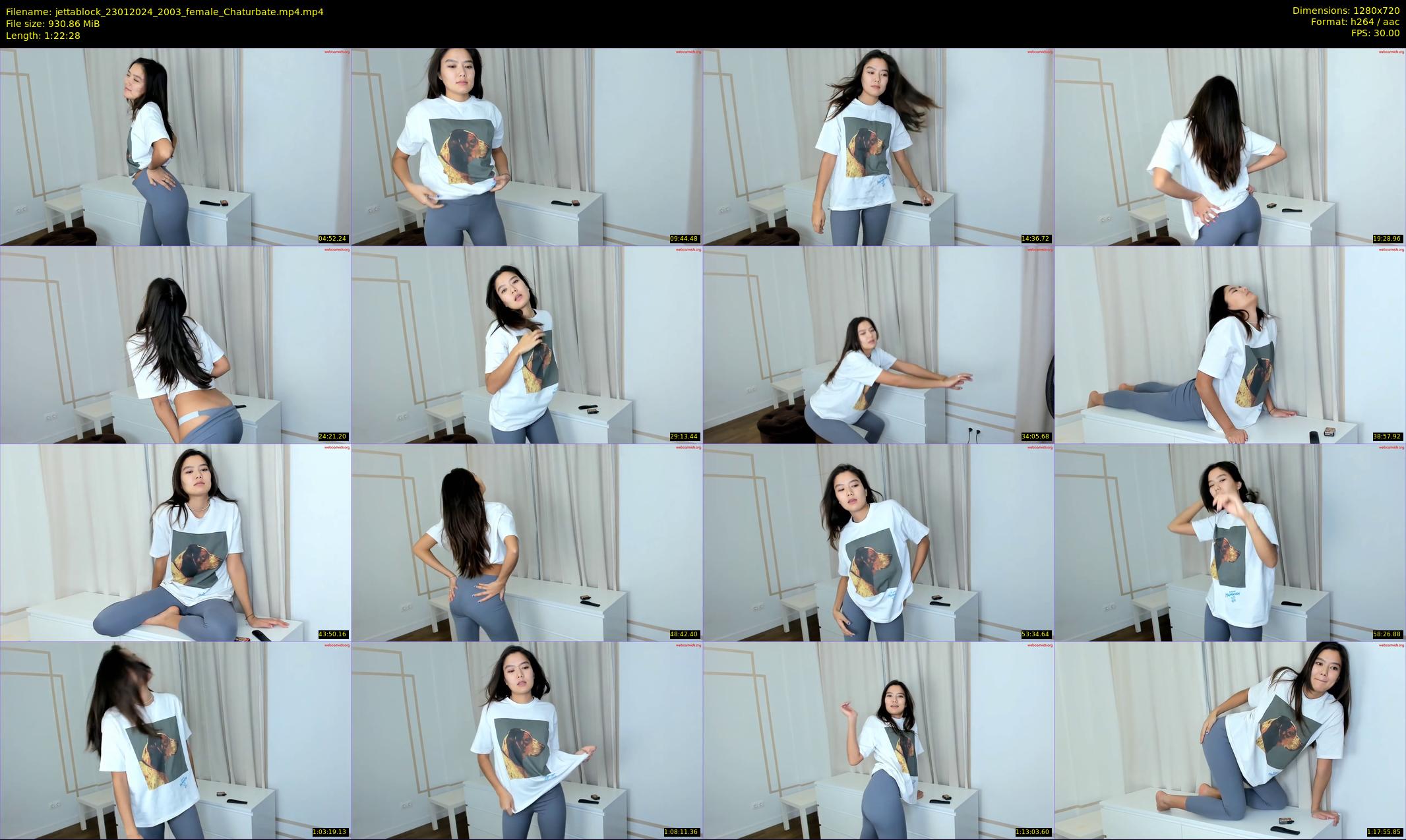 jettablock — 83 minute Chaturbate female cam show recording, 720p, Jan 23, 2024