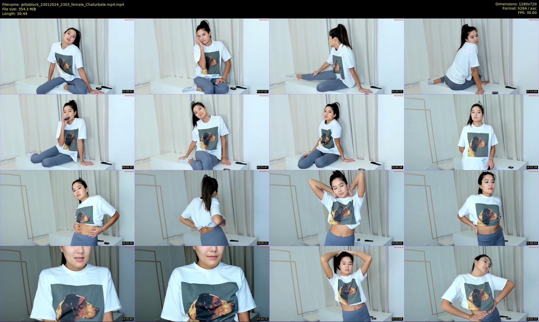 jettablock — 31 minute Chaturbate female cam show recording, 720p, Jan 23, 2024