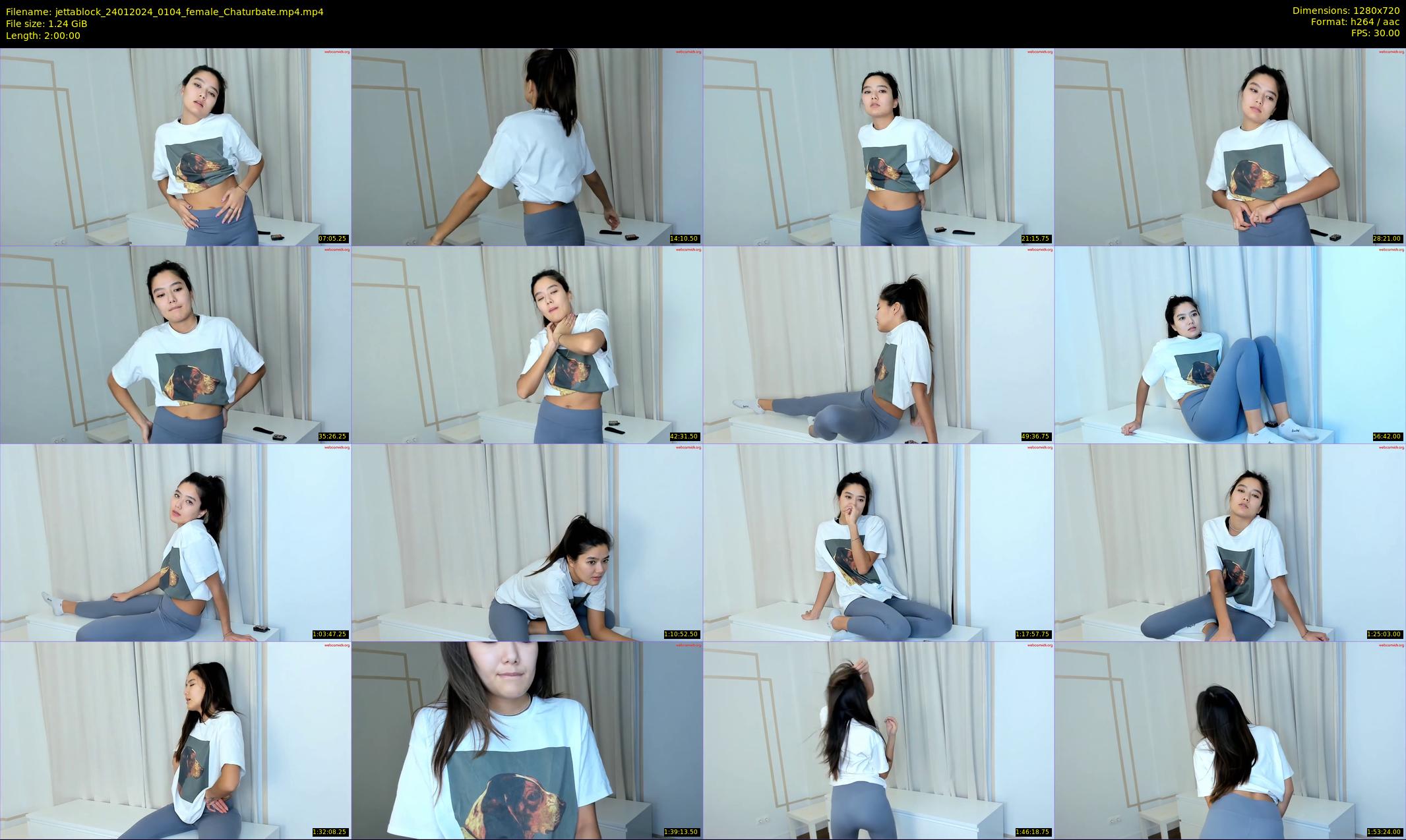 jettablock — 120 minute Chaturbate female cam show recording, 720p, Jan 24, 2024