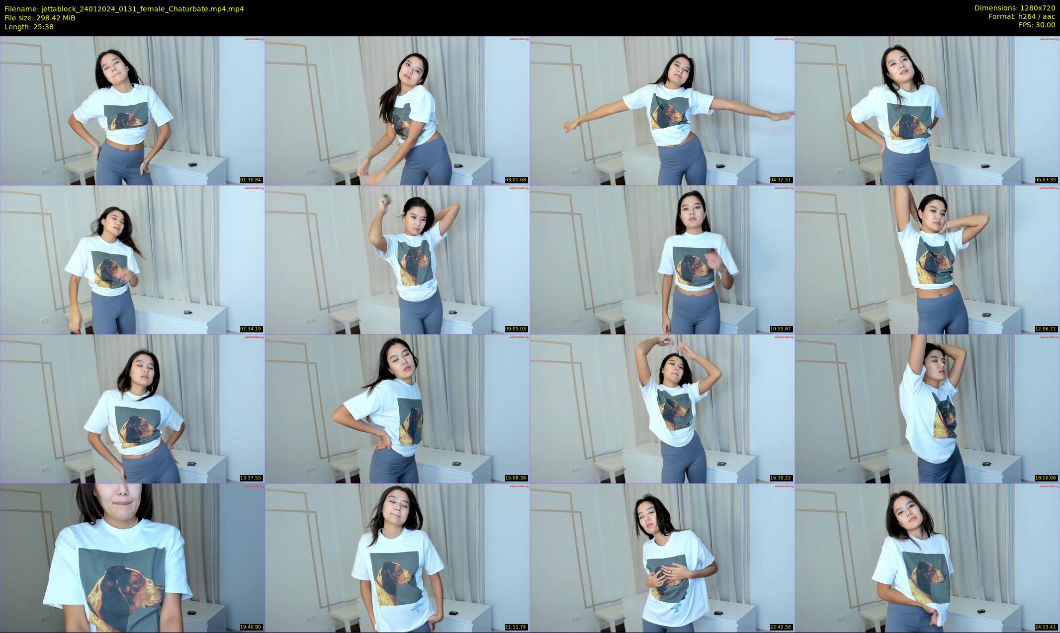 jettablock — 26 minute Chaturbate female cam show recording, 720p, Jan 24, 2024