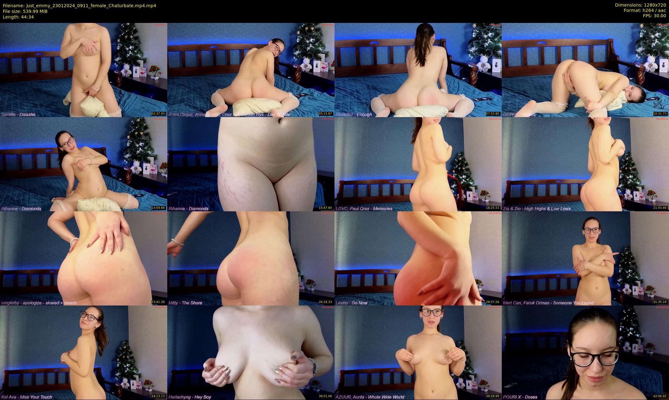 just_emmy — 45 minute Chaturbate female cam show recording, 720p, Jan 23, 2024