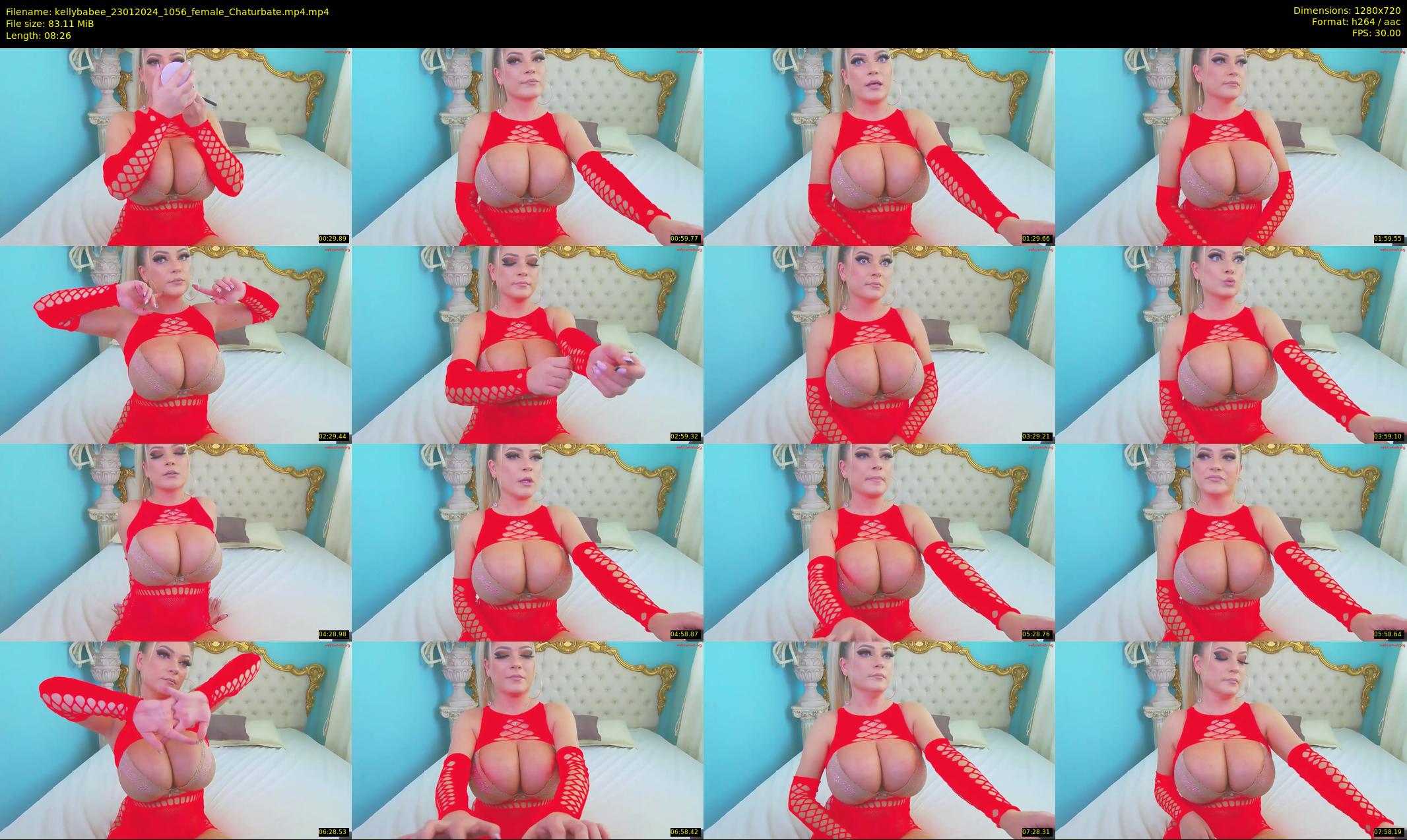 kellybabee — 9 minute Chaturbate female cam show recording, 720p, Jan 23, 2024