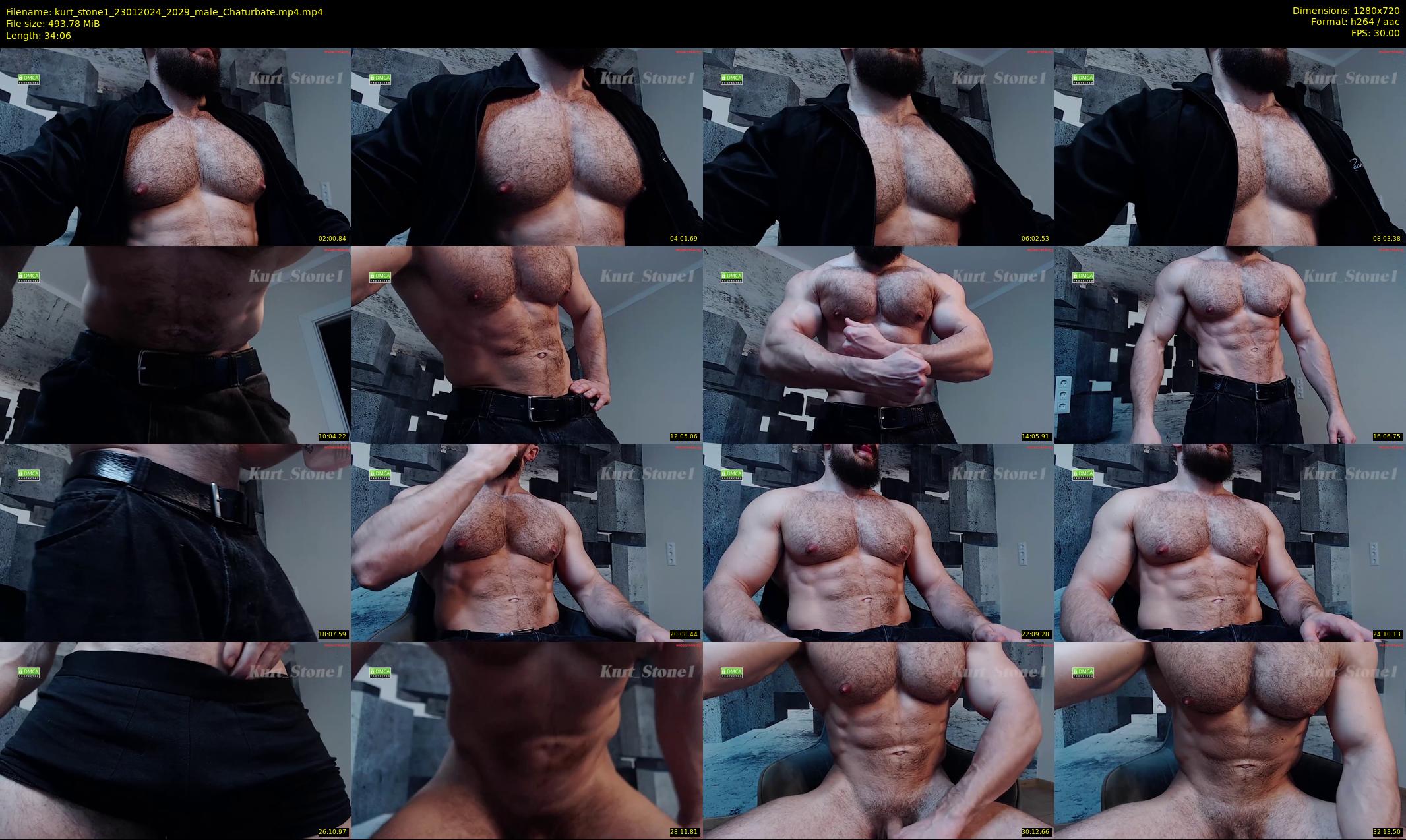 kurt_stone1 — 35 minute Chaturbate male cam show recording, 720p, Jan 23, 2024