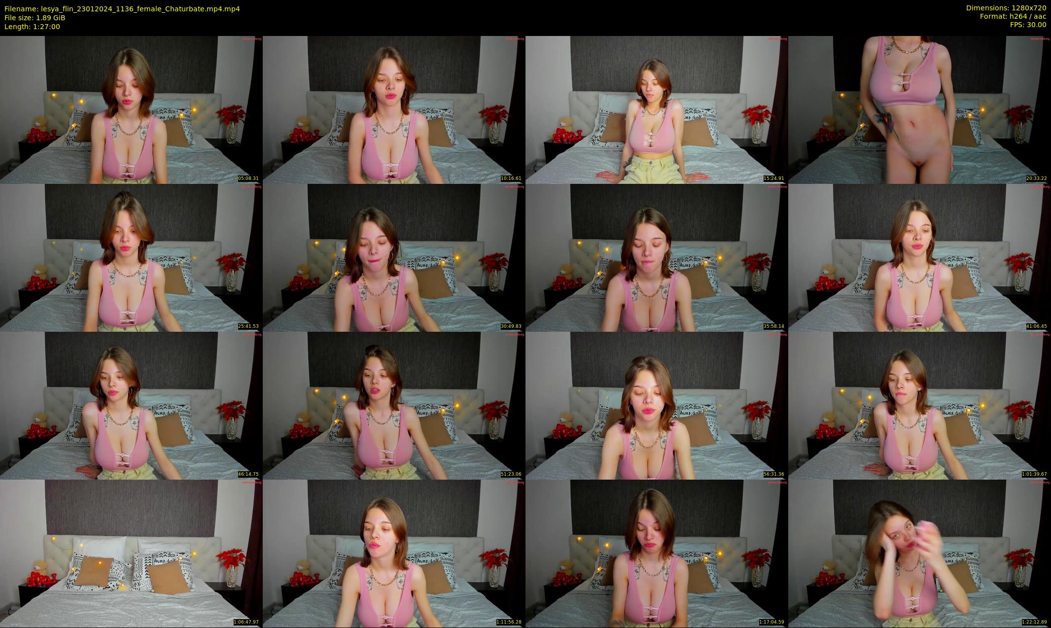 lesya_flin — 87 minute Chaturbate female cam show recording, 720p, Jan 23, 2024