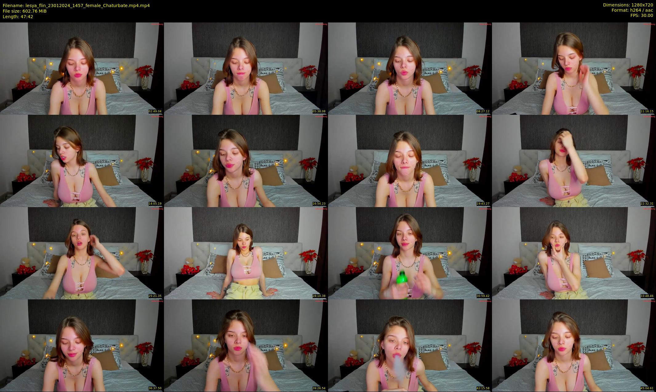 lesya_flin — 48 minute Chaturbate female cam show recording, 720p, Jan 23, 2024