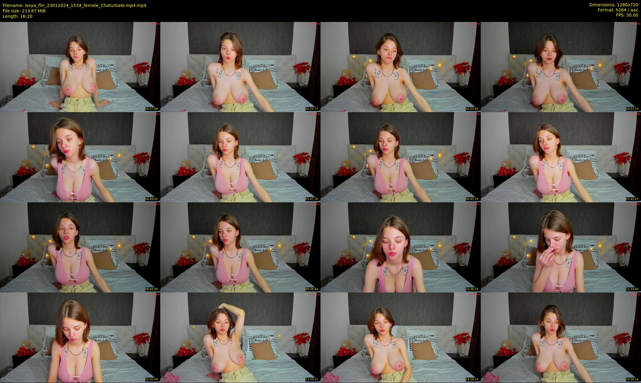 lesya_flin — 17 minute Chaturbate female cam show recording, 720p, Jan 23, 2024