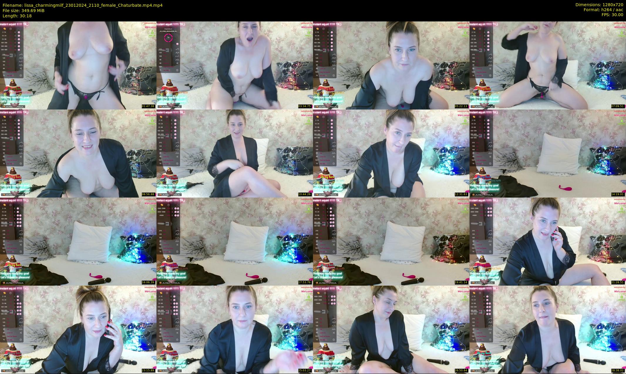 lissa_charmingmilf — 31 minute Chaturbate female cam show recording, 720p, Jan 23, 2024