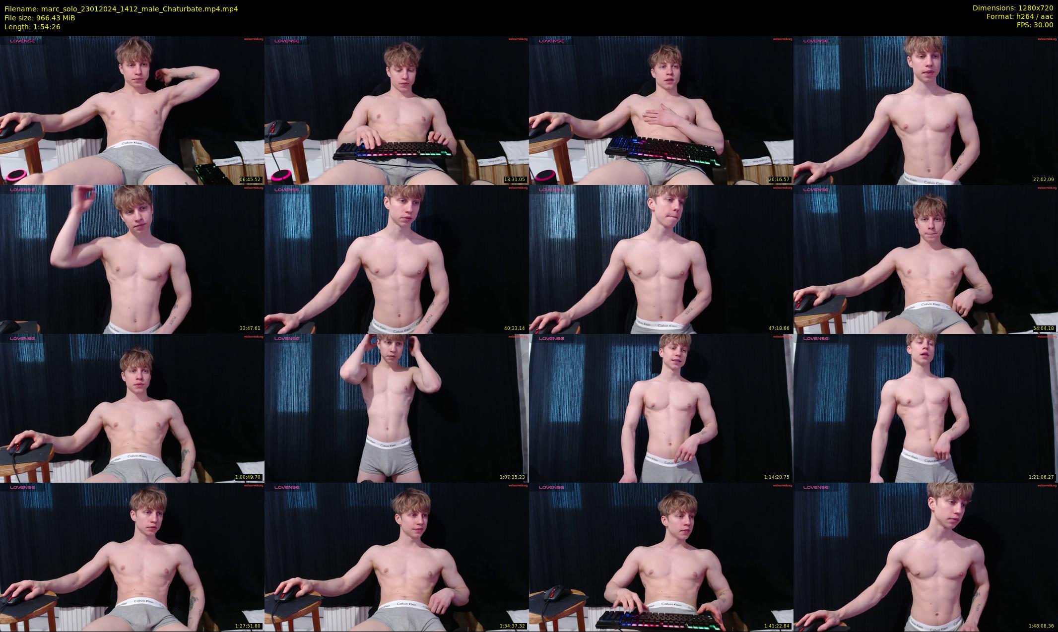 marc_solo — 115 minute Chaturbate male cam show recording, 720p, Jan 23, 2024