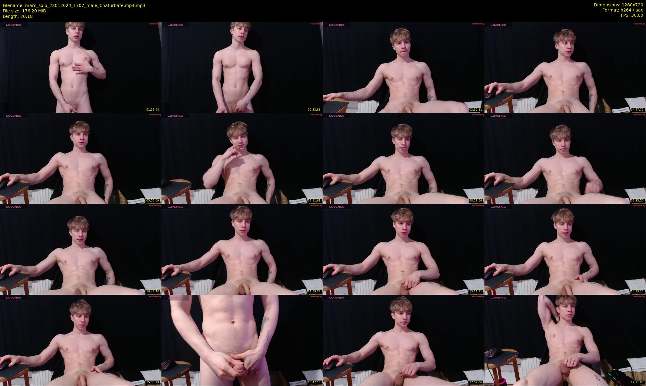 marc_solo — 21 minute Chaturbate male cam show recording, 720p, Jan 23, 2024
