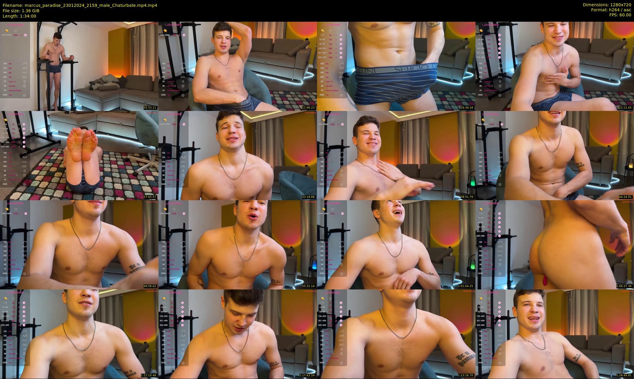 marcus_paradise — 94 minute Chaturbate male cam show recording, 720p, Jan 23, 2024