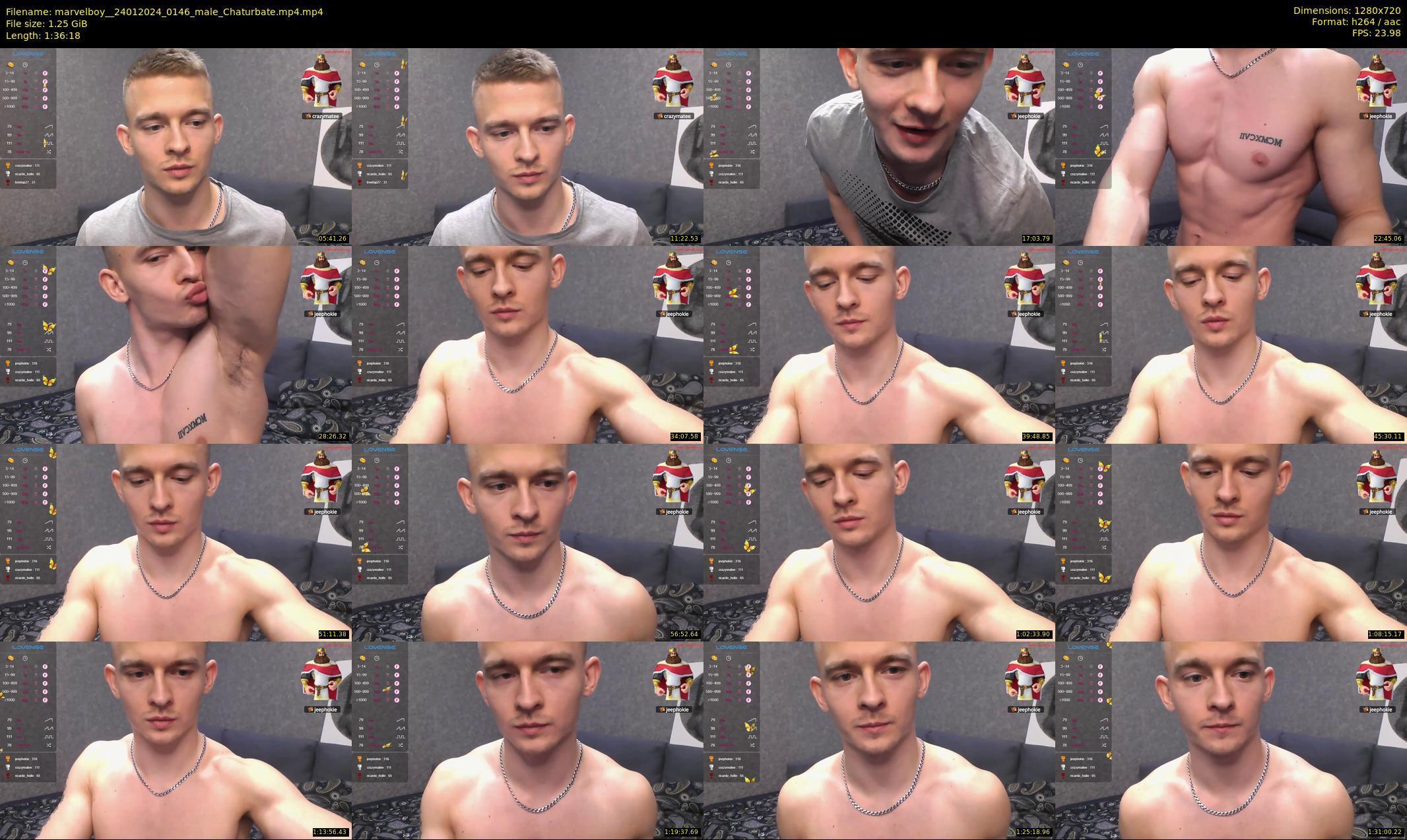 marvelboy_ — 97 minute Chaturbate male cam show recording, 720p, Jan 24, 2024