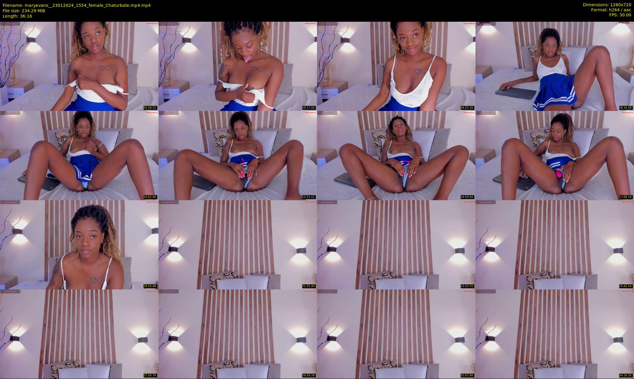 maryevans_ — 37 minute Chaturbate female cam show recording, 720p, Jan 23, 2024