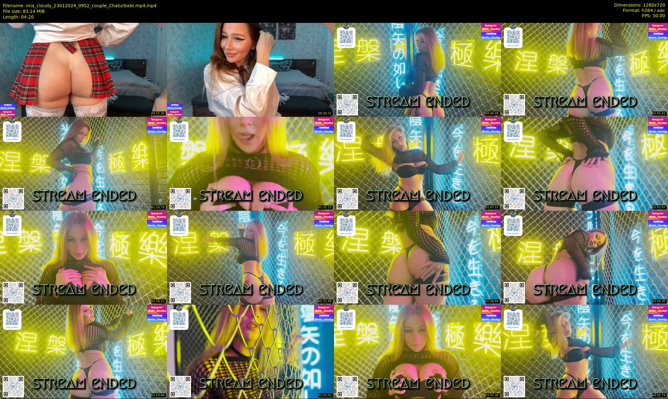 mia_cloudy — 5 minute Chaturbate female cam show recording, 720p, Jan 23, 2024