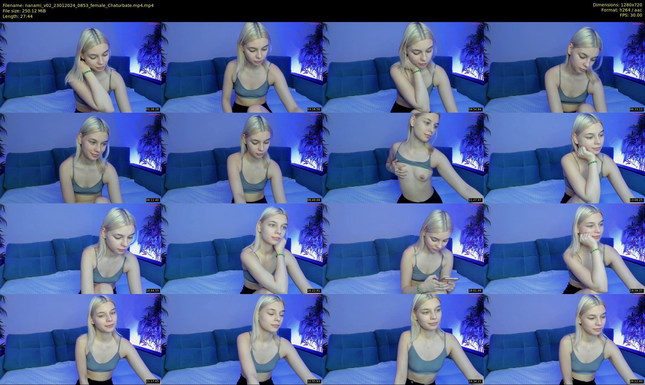nanami_v02 — 28 minute Chaturbate couple cam show recording, 720p, Jan 23, 2024
