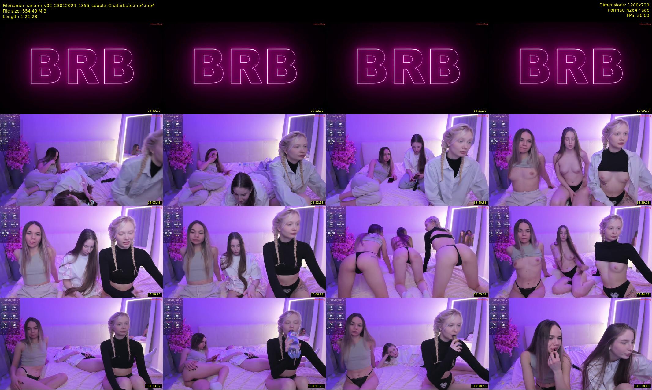 nanami_v02 — 82 minute Chaturbate couple cam show recording, 720p, Jan 23, 2024