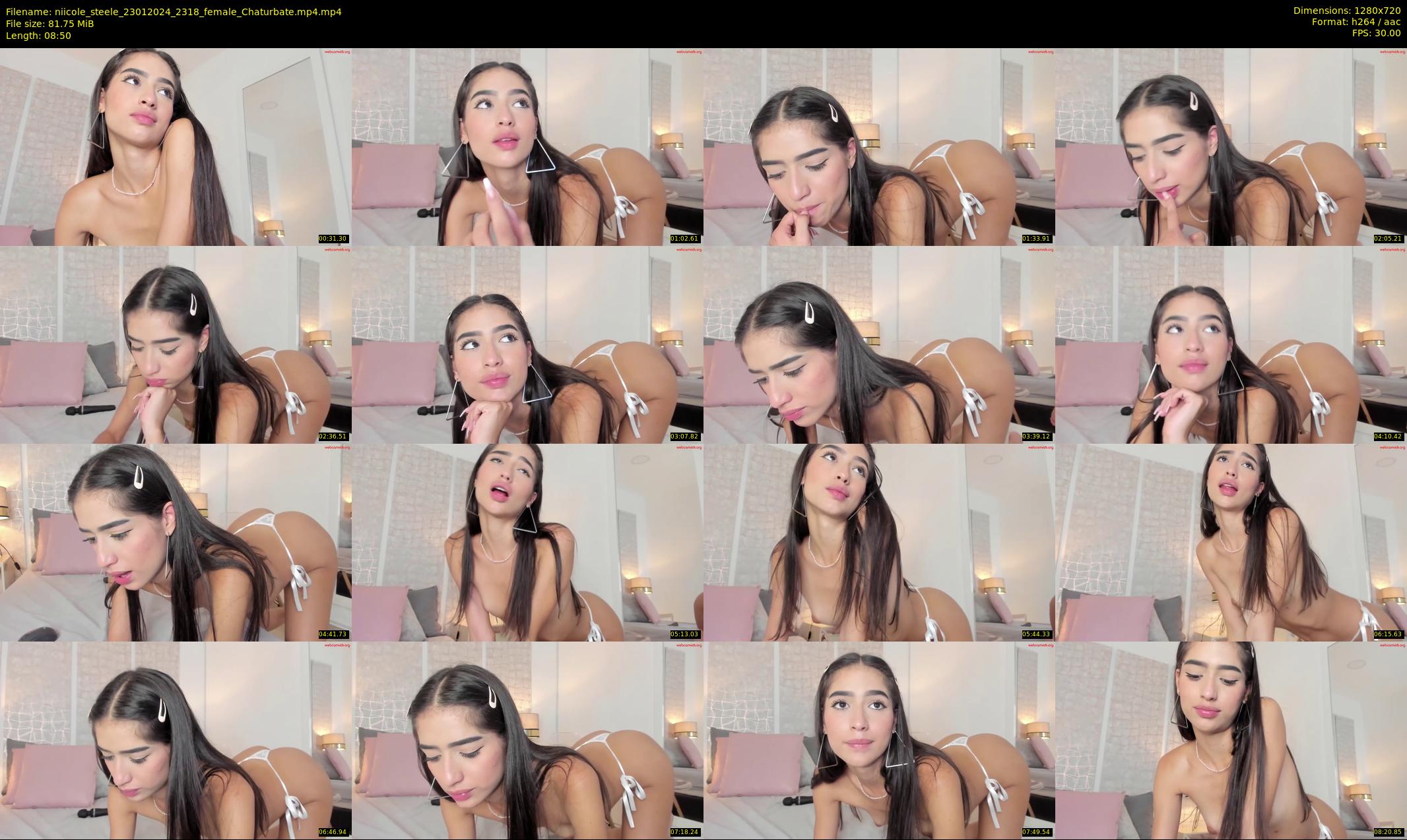 niicole_steele — 9 minute Chaturbate female cam show recording, 720p, Jan 23, 2024